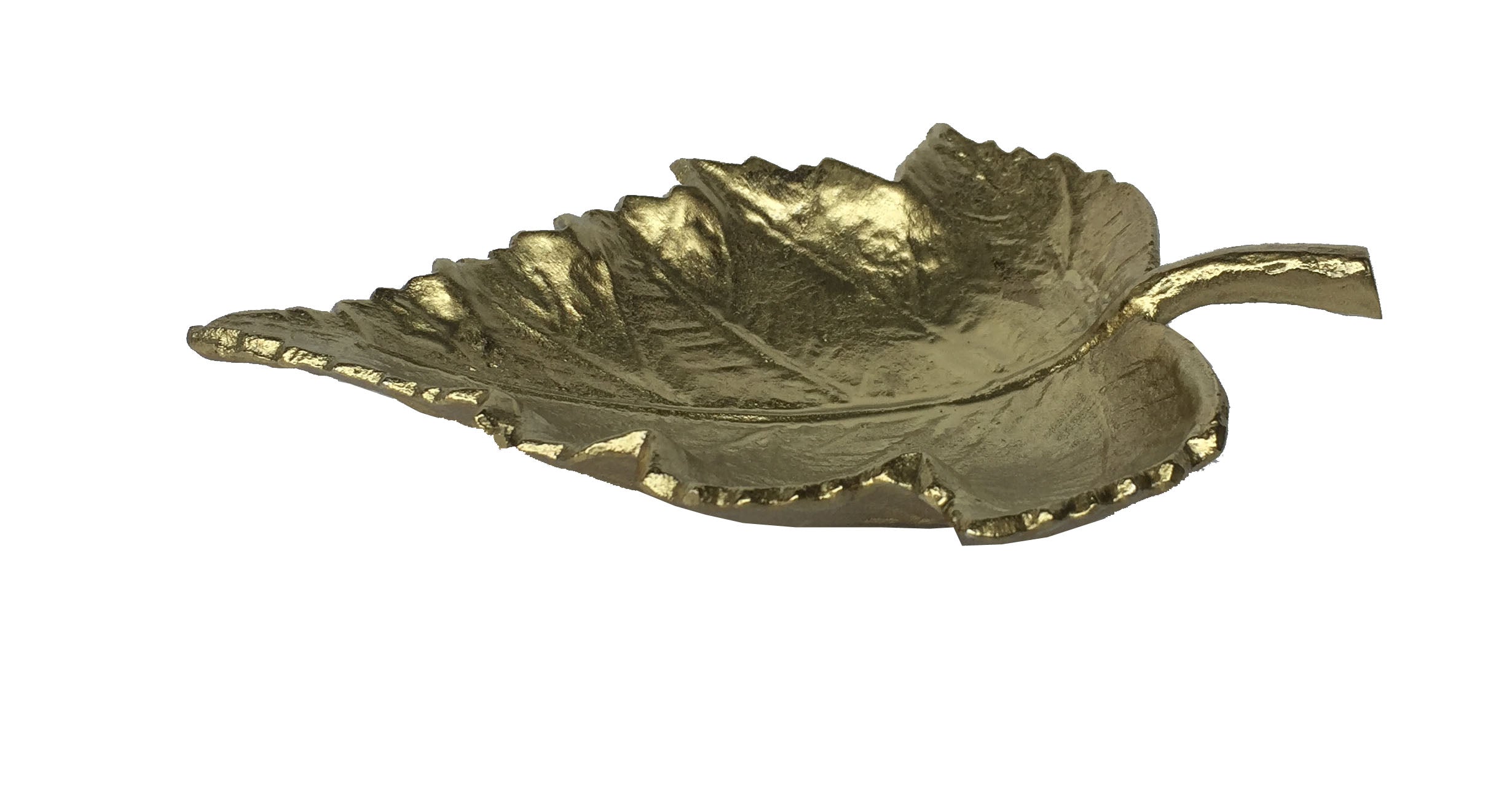 Keith Craftsmen Gold Cast Aluminum Leaf - Elegant Home Decor for Wall Art, Table Centerpieces & Wedding Decorations | Perfect for Living Room, Bedroom & Event Styling
