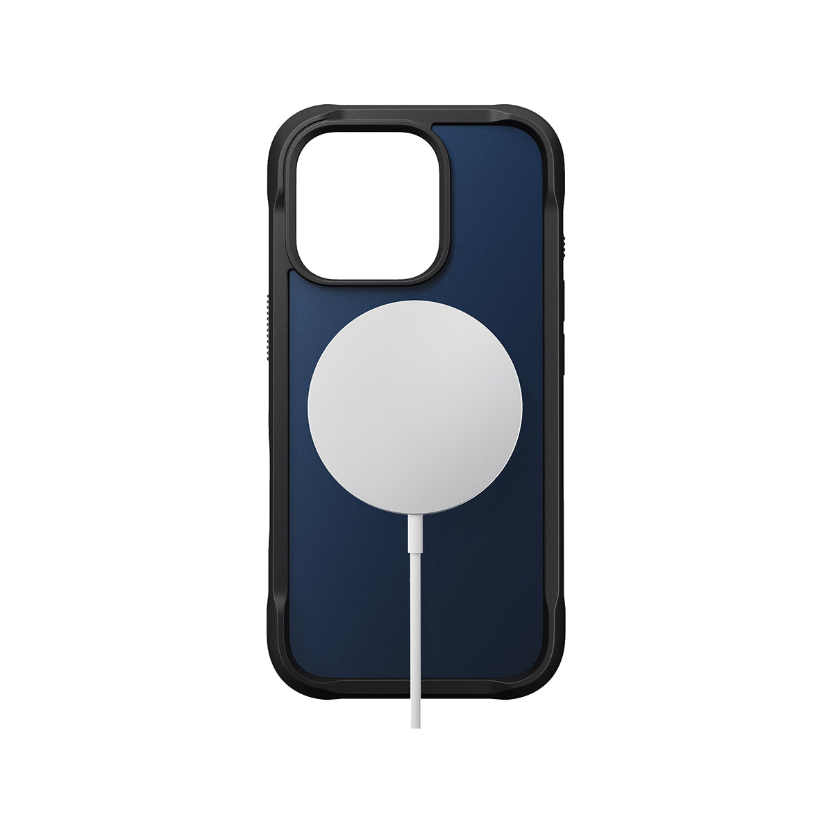 Rugged iPhone 16 Pro Case - NOMAD Atlantic Blue Protective Cover | Shockproof, Drop Proof & Scratch Resistant | Perfect for Outdoor Adventures, Construction Work & Active Lifestyles