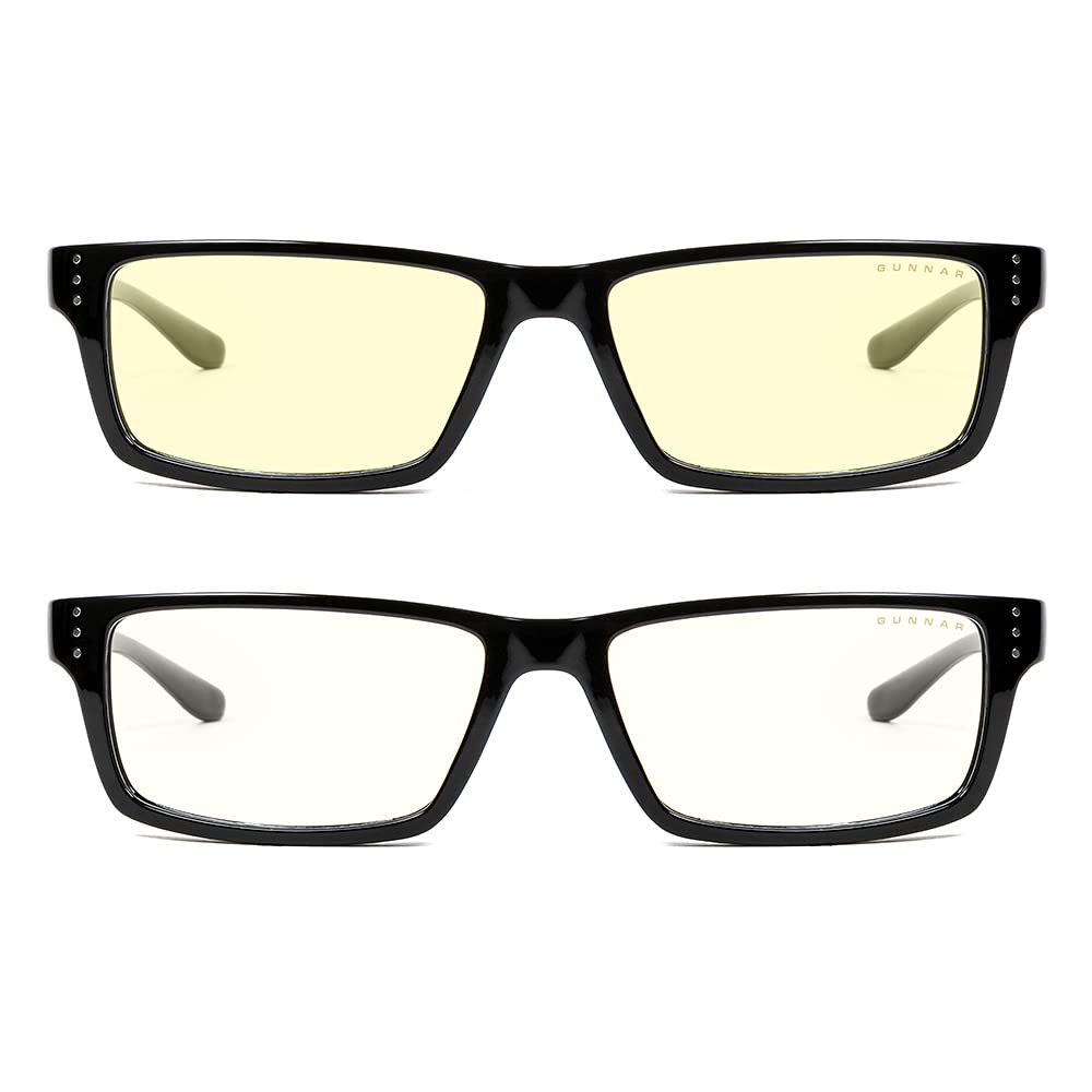 GUNNAR Premium Gaming & Computer Glasses - Blue Light Blocking Glasses for Gamers & Digital Eye Strain Relief - Perfect for Gaming, Office Work & Screen Time Protection