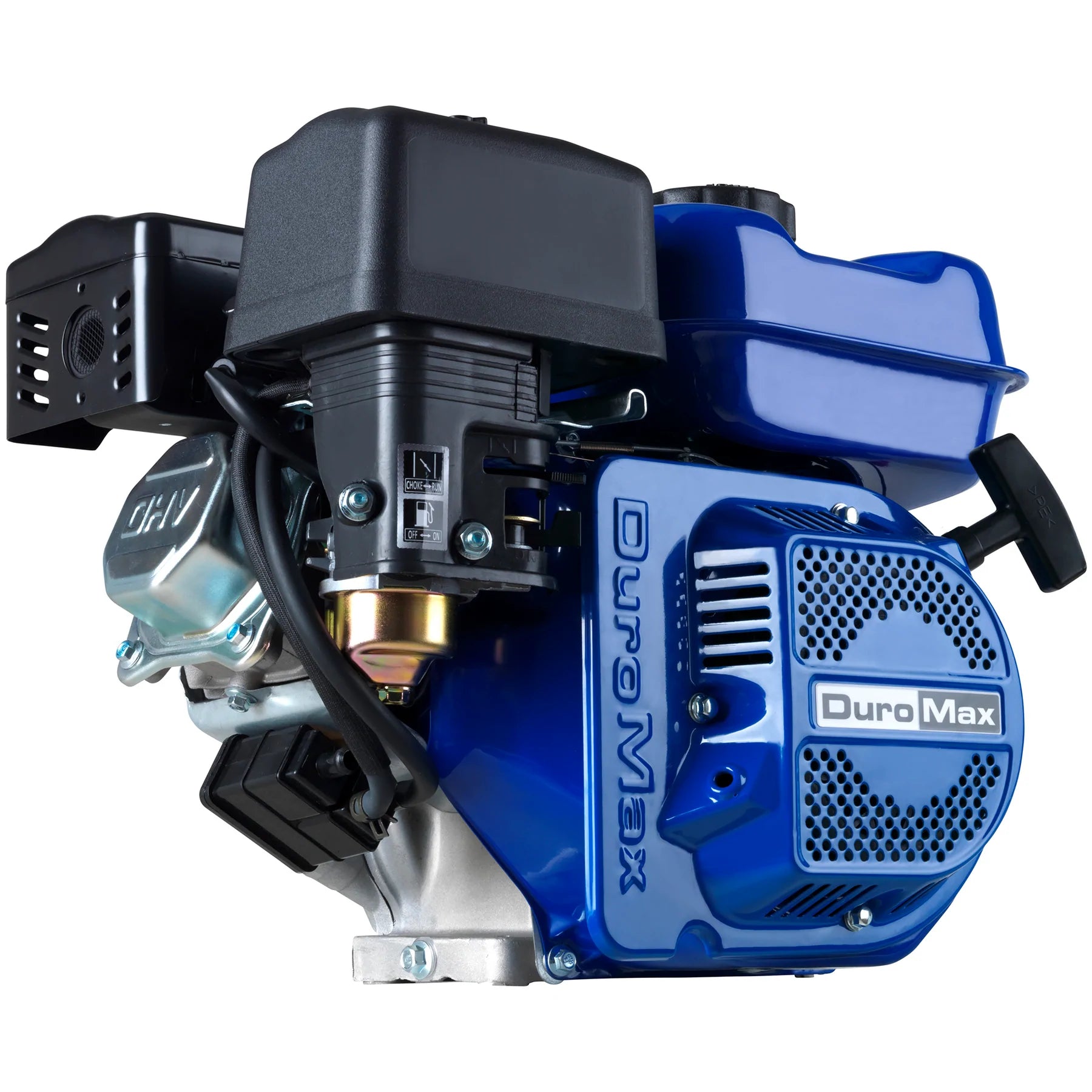 208cc 3/4 Inch Shaft Recoil Start Gasoline Engine - Powerful Small Engine for Lawn Mowers, Pressure Washers, Generators & More | Reliable Outdoor Power Equipment