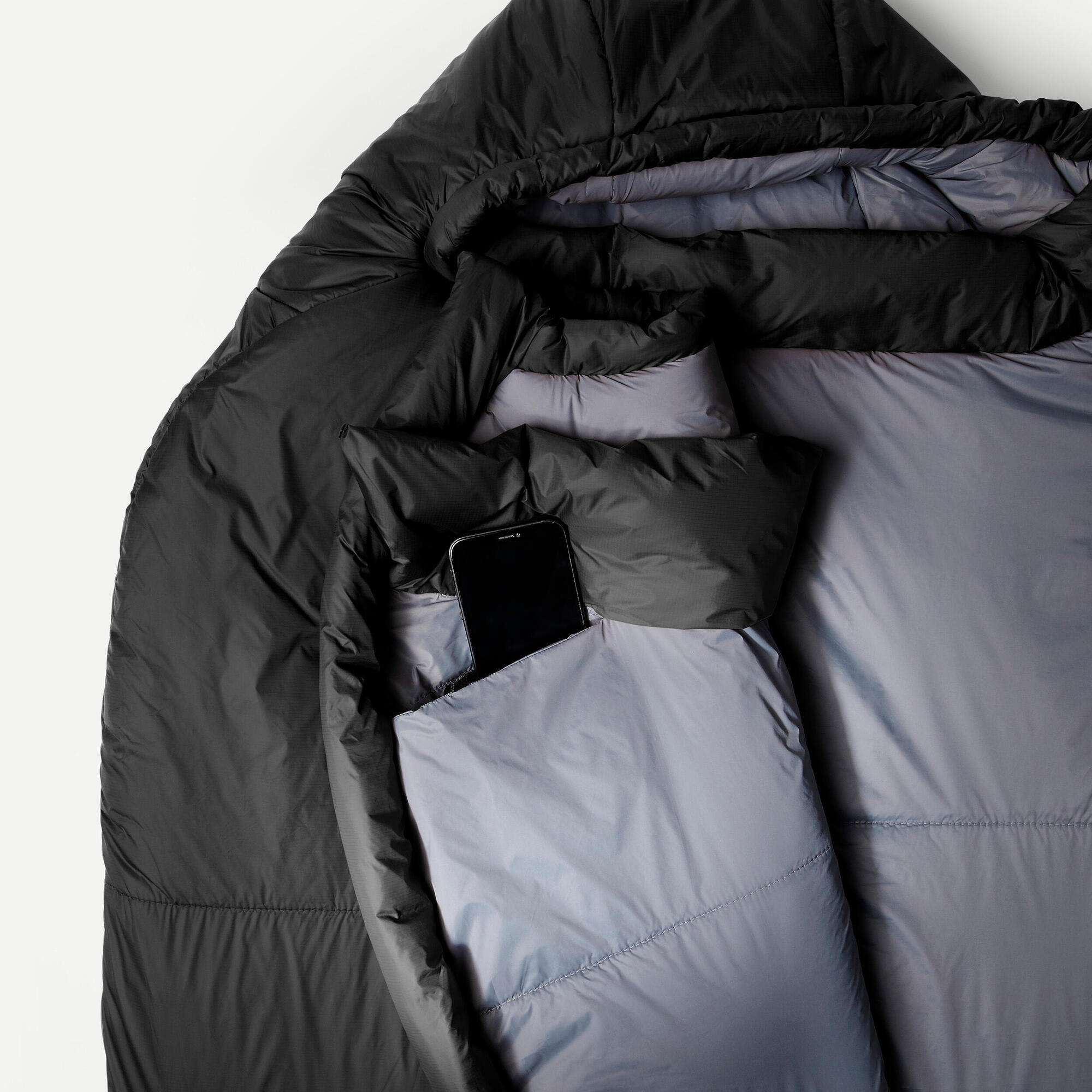 Simond MT500 41°F Polyester Sleeping Bag - Lightweight & Compact for Camping, Hiking, Backpacking & Outdoor Adventures