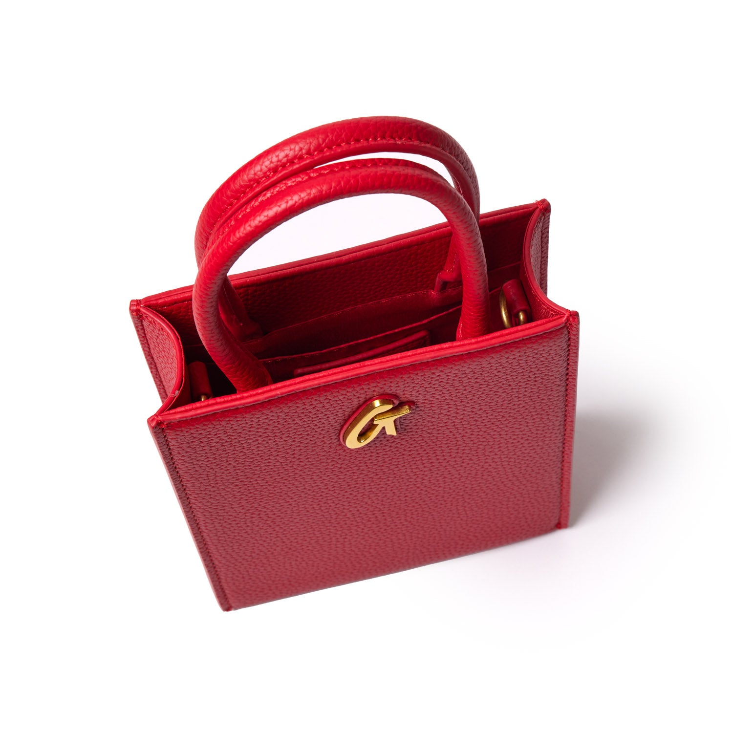 Mini Pebble Tote Bag - Stylish & Durable Red Handbag for Women | Perfect for Work, Travel, and Everyday Use