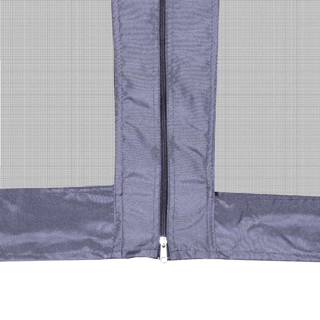 Fast Delivery Outdoor Party Tent - Hexagonal Pop-Up Canopy Shelter with 6 Sidewalls for Weddings, BBQ & Events (11.8'x10.2', Dark Blue) | Perfect for Backyard Gatherings, Camping & Outdoor Celebrations