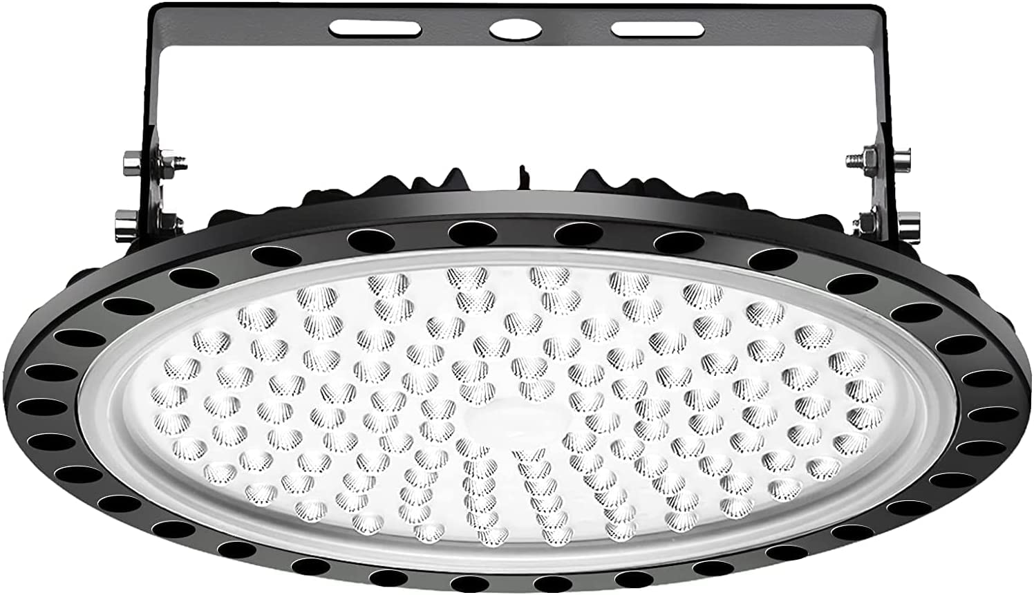 500W UFO LED High Bay Light - 50000LM Commercial Lighting, Daylight White 6500K, IP65 Waterproof - Durable LED Warehouse Light for Shop, Factory & Garage (Ideal for Industrial & Commercial Spaces)