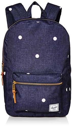 Polka Dot Crosshatch Peacoat