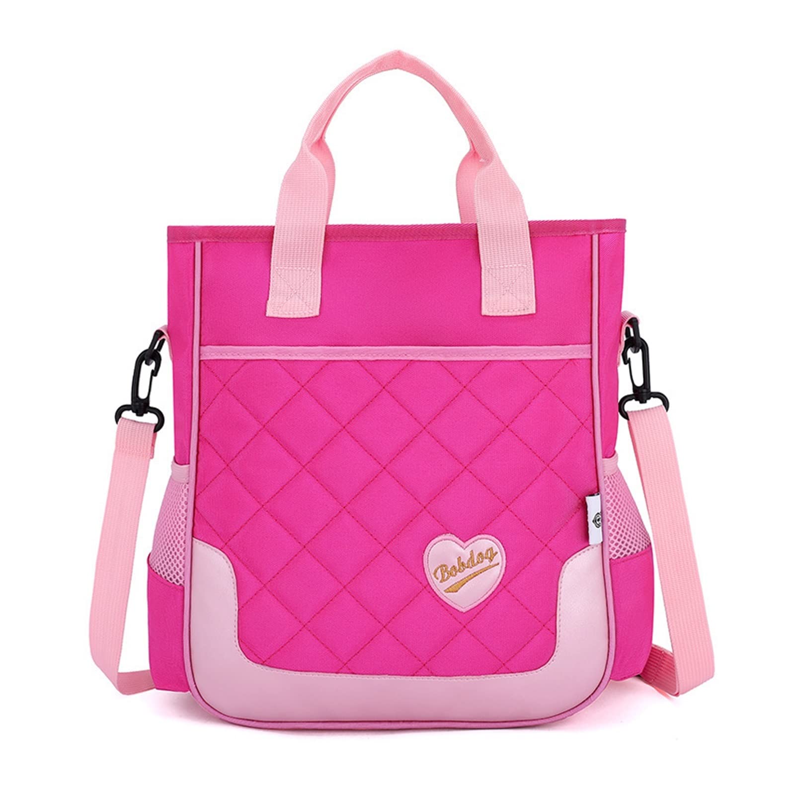 DAPERCI 3-Piece Kawaii Backpack Set for Girls - Light Red Orthopedic School Backpack, Teen & Kids Travel Luggage - Perfect for School, Travel & Daily Use
