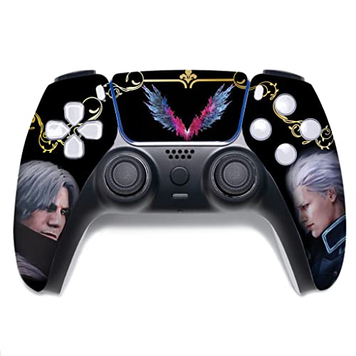 Custom Wireless PS5 Controller Compatible with Playstation 5 Console | Premium Hydro-Dip Printed Gamepad | Made in USA | Perfect for Competitive Gaming & Long Play Sessions