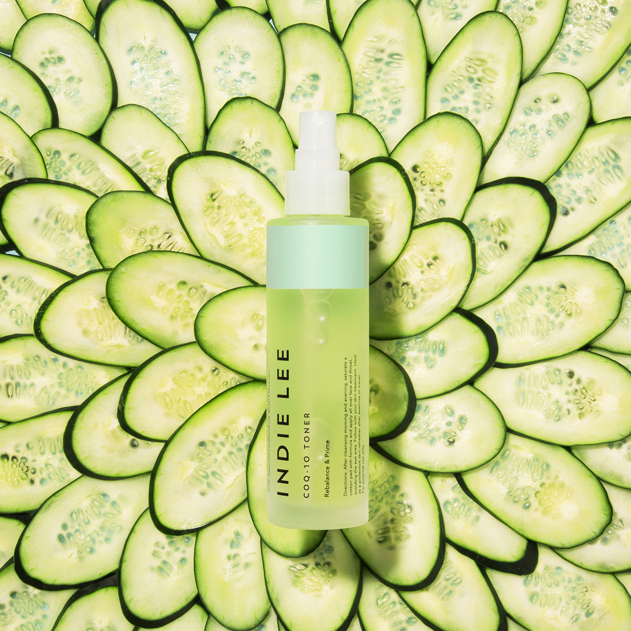 Indie Lee Rebalance & Prime CoQ10 Toner for Oily & Combination Skin - Hydrating Facial Toner with Antioxidants for Daily Skincare Routine