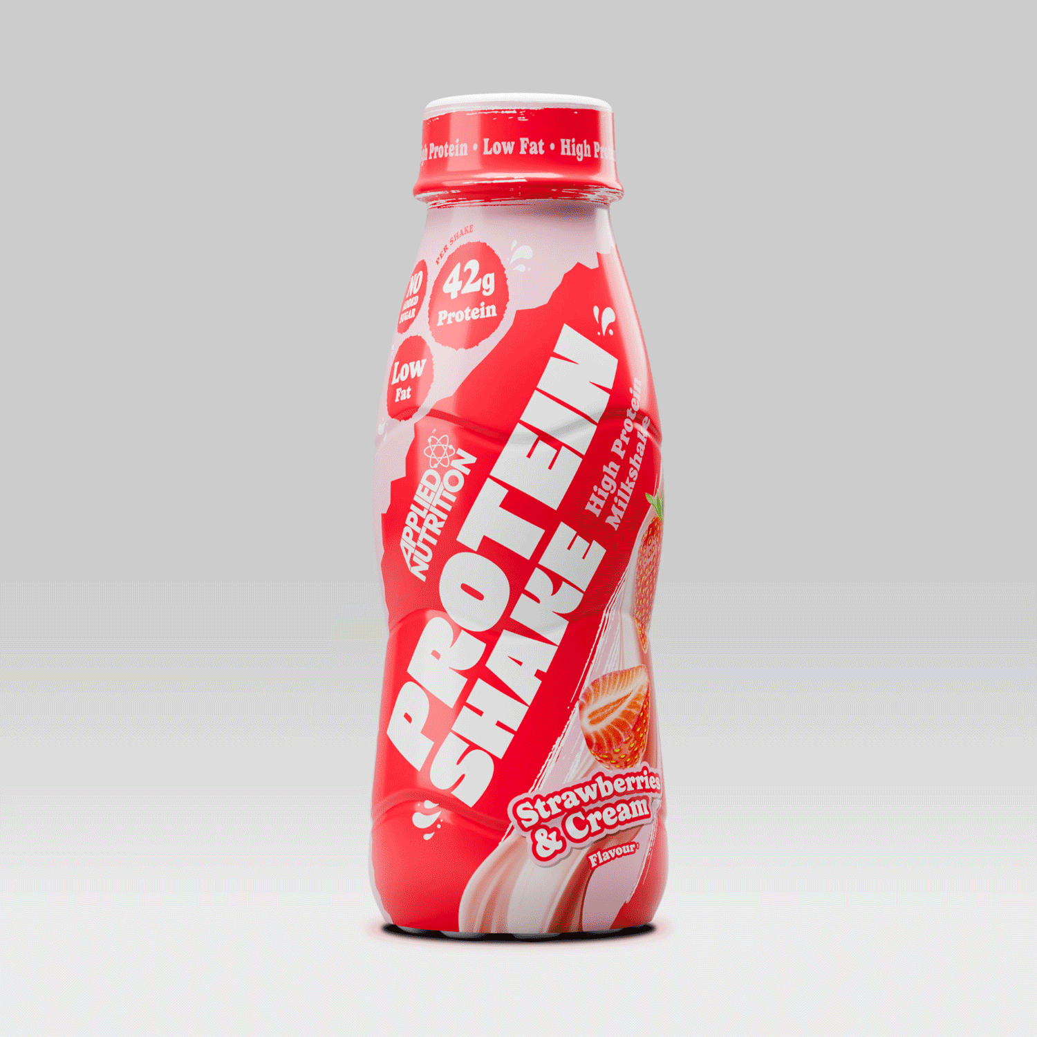 Applied Nutrition High Protein Shake 8x500ml - 42g Protein Per Bottle | Premium Meal Replacement & Post-Workout Recovery Drink for Athletes & Fitness Enthusiasts