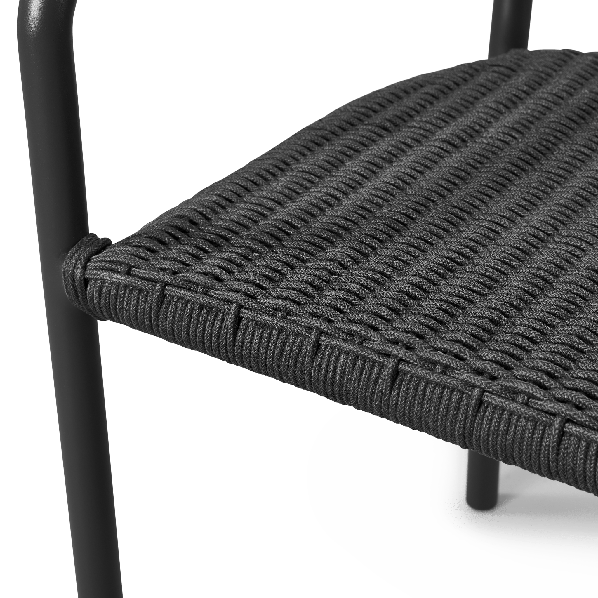 Modern Leo Stacking Dining Chairs - Space-Saving Stackable Chairs for Kitchen, Dining Room, Office & Outdoor - Set of 4 Lightweight Plastic Chairs