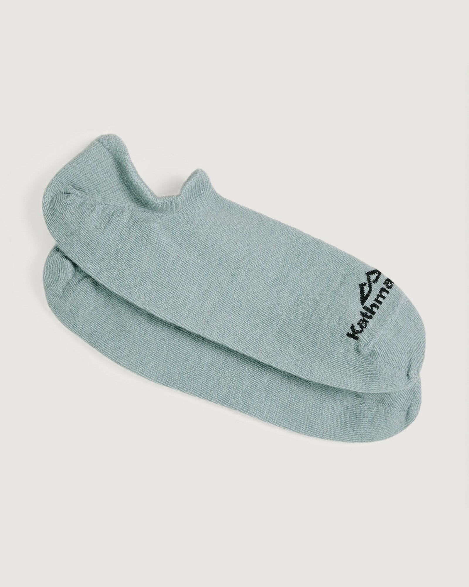 Premium Merino Wool No-Show Socks for Men & Women - Breathable, Odor-Resistant, Comfortable Invisible Socks for Running, Sneakers & Casual Wear - Mint Green Color