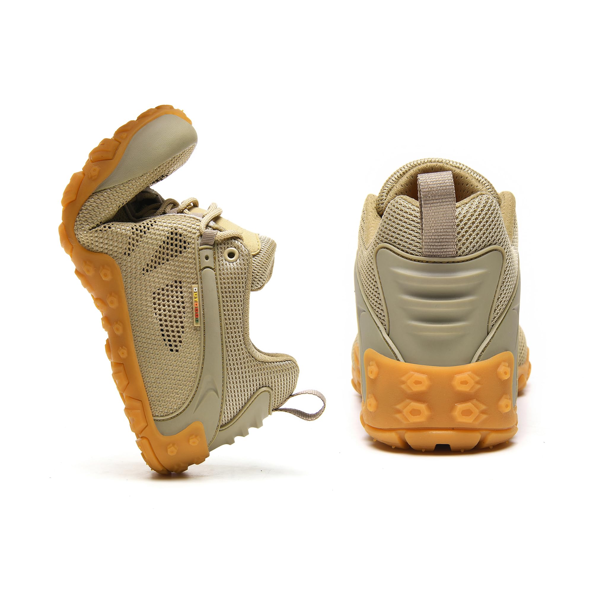 Breathable Mesh Hiking Shoes for Men & Women - Lightweight Trekking & Camping Shoes - Durable Low-Top Trail Running Sneakers for Outdoor Adventures