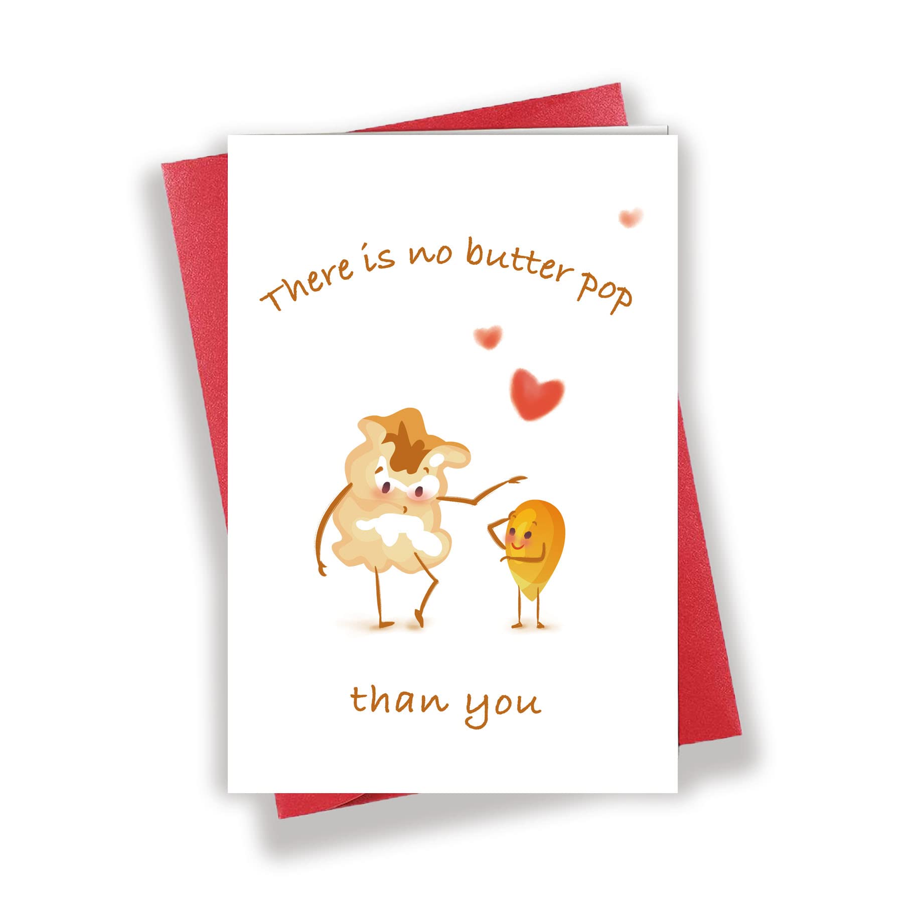 Funny Popcorn Father's Day Card - Humorous Birthday Card for Dad, Best Father Thank You Card - Perfect for Father's Day Gifts, Birthday Celebrations & Special Occasions