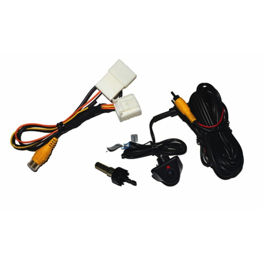 Crux RVCTY 71 Rear View Camera System with Sightline Safety View - Seamless Integration for Toyota Vehicles | Enhanced Parking & Driving Safety for Trucks, SUVs, and Vans