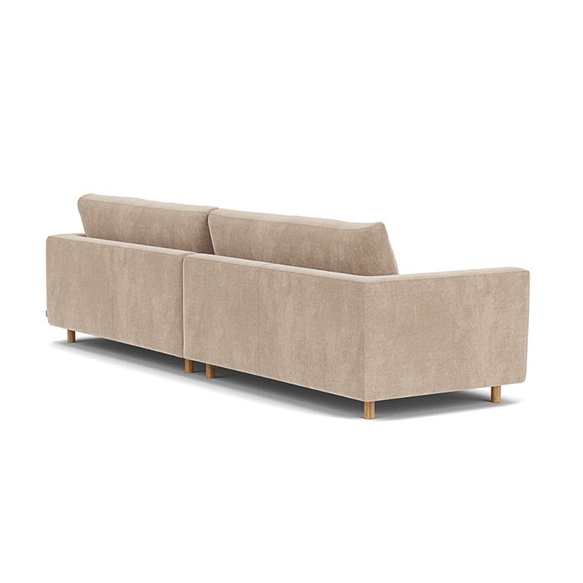 Stylish Dylan Fabric 4-Seater Sofa for Living Room - Comfortable Modern Couch for Home & Office Lounge
