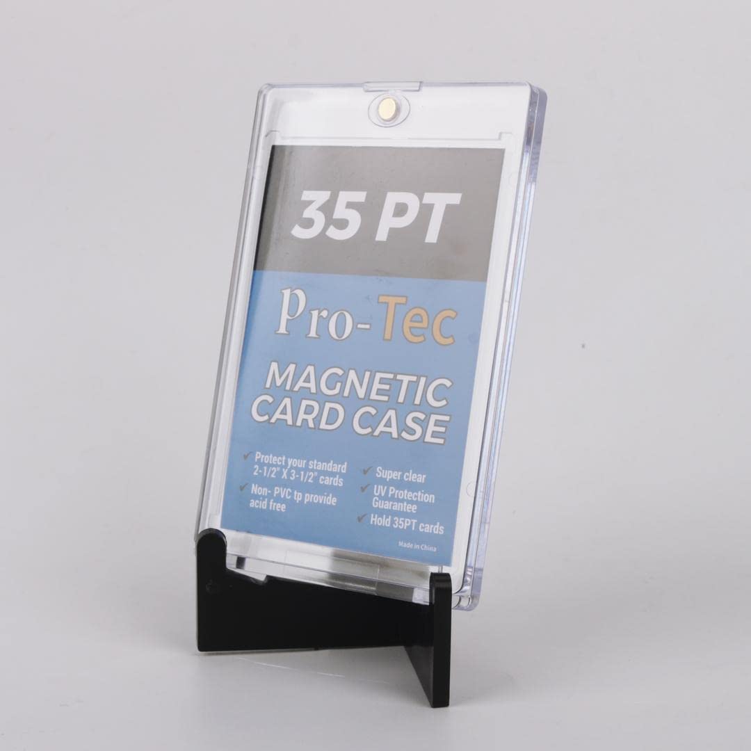 5-Pack 35pt UV Protection Magnetic Card Holder Sleeves - Premium Trading Card Protectors for Baseball, Pokemon & MTG Cards - Perfect for Collectors & Card Game Enthusiasts