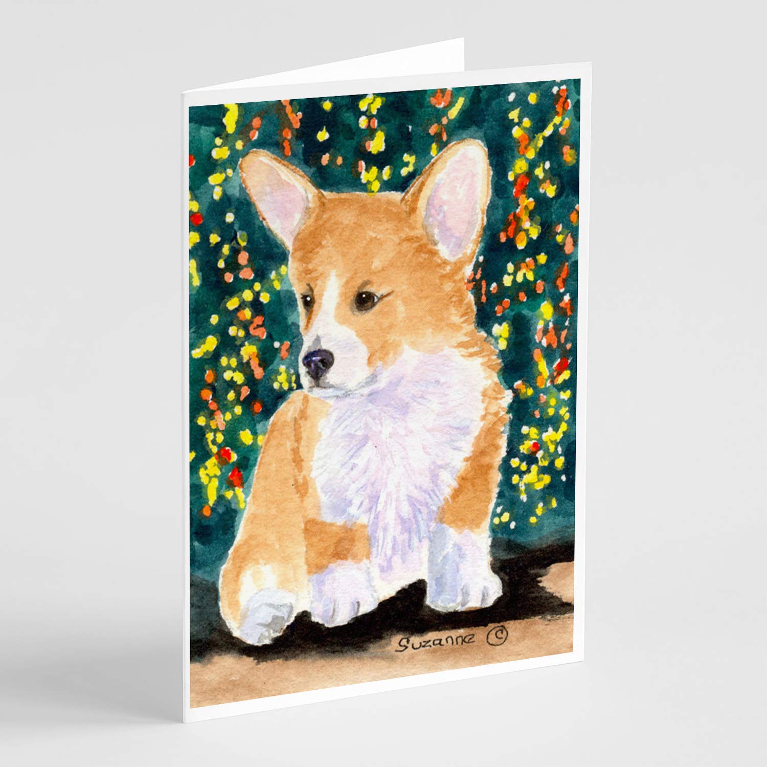 Corgi Greeting Cards and Envelopes Set of 8 | Whimsical A7 Blank Note Cards (5x7 inches) | Perfect for Birthdays, Thank You Notes & Special Occasions