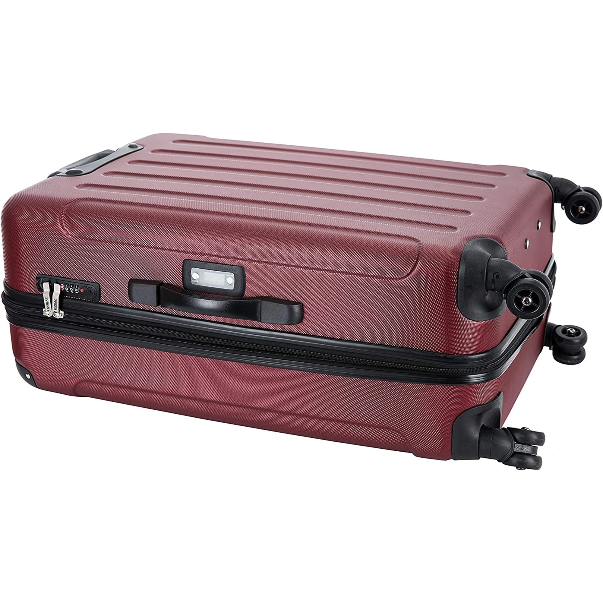 DUKAP INTELY 2-Piece Hardside Spinner Luggage Set with TSA Lock (20