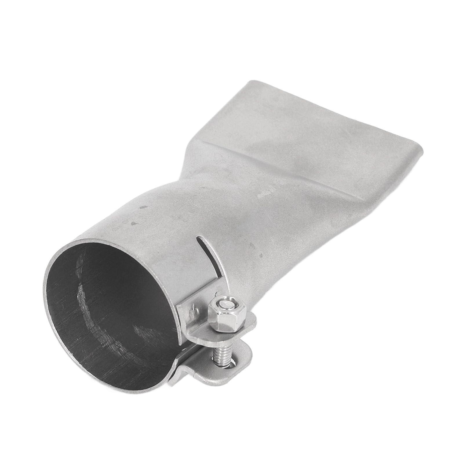 2Pcs 40mm Stainless Steel Flat Wide Mouth Welding Nozzle - Heat Resistant Heat Gun Tip for PP, PVC & Plastic Sheets - Perfect for DIY Repairs, Plastic Welding & Craft Projects