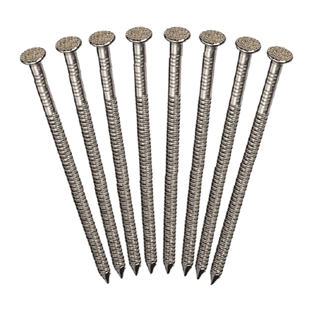 8-Piece 16D Roofing Nails for FS871 - 5 Sets (40 Nails Total) - Durable Galvanized Steel Shingles Nails for Roofing Projects and Construction Work