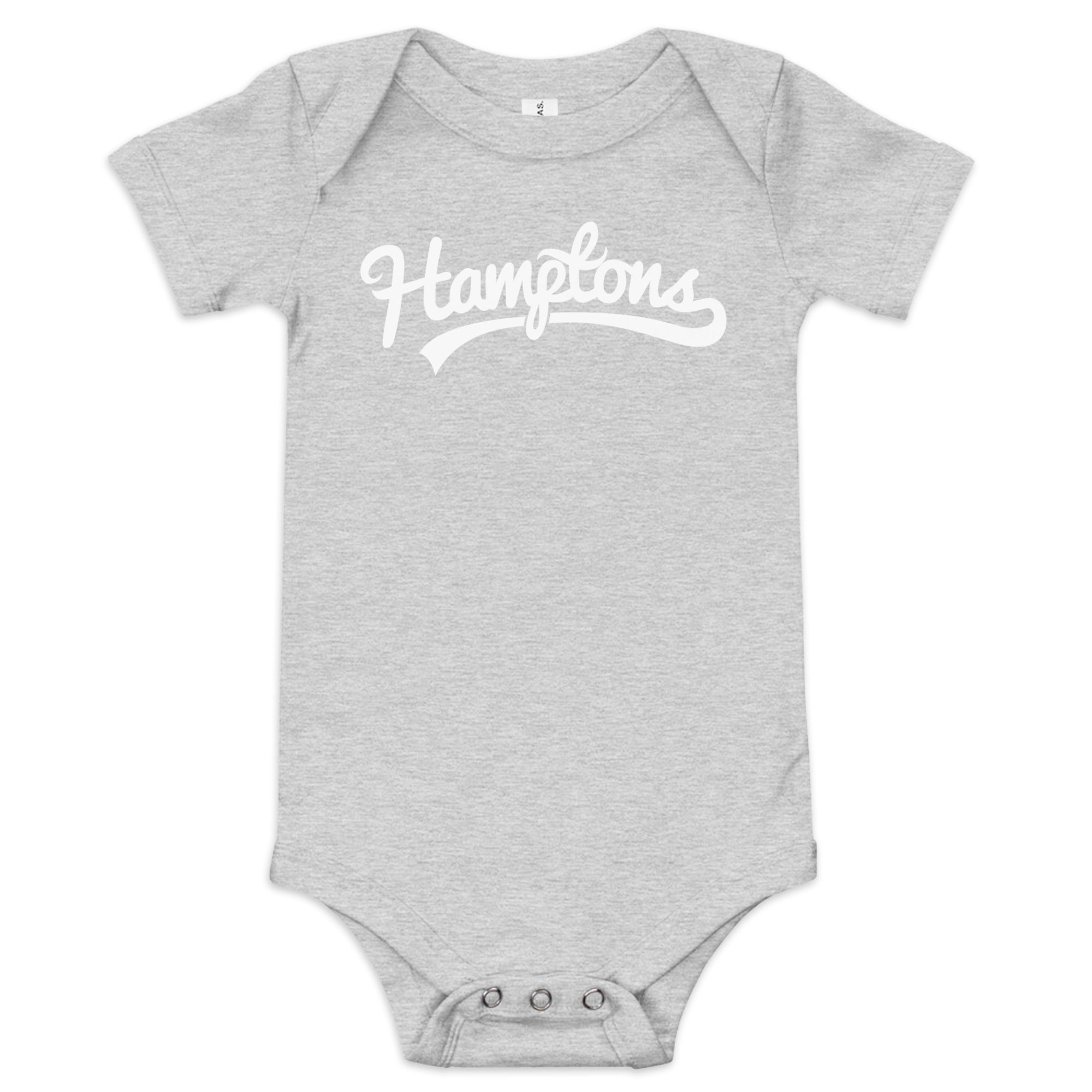 Hamptons Baby Short Sleeve Romper - Soft Cotton One-Piece Outfit for Boys & Girls | Perfect for Summer Playdates, Beach Trips & Family Photos