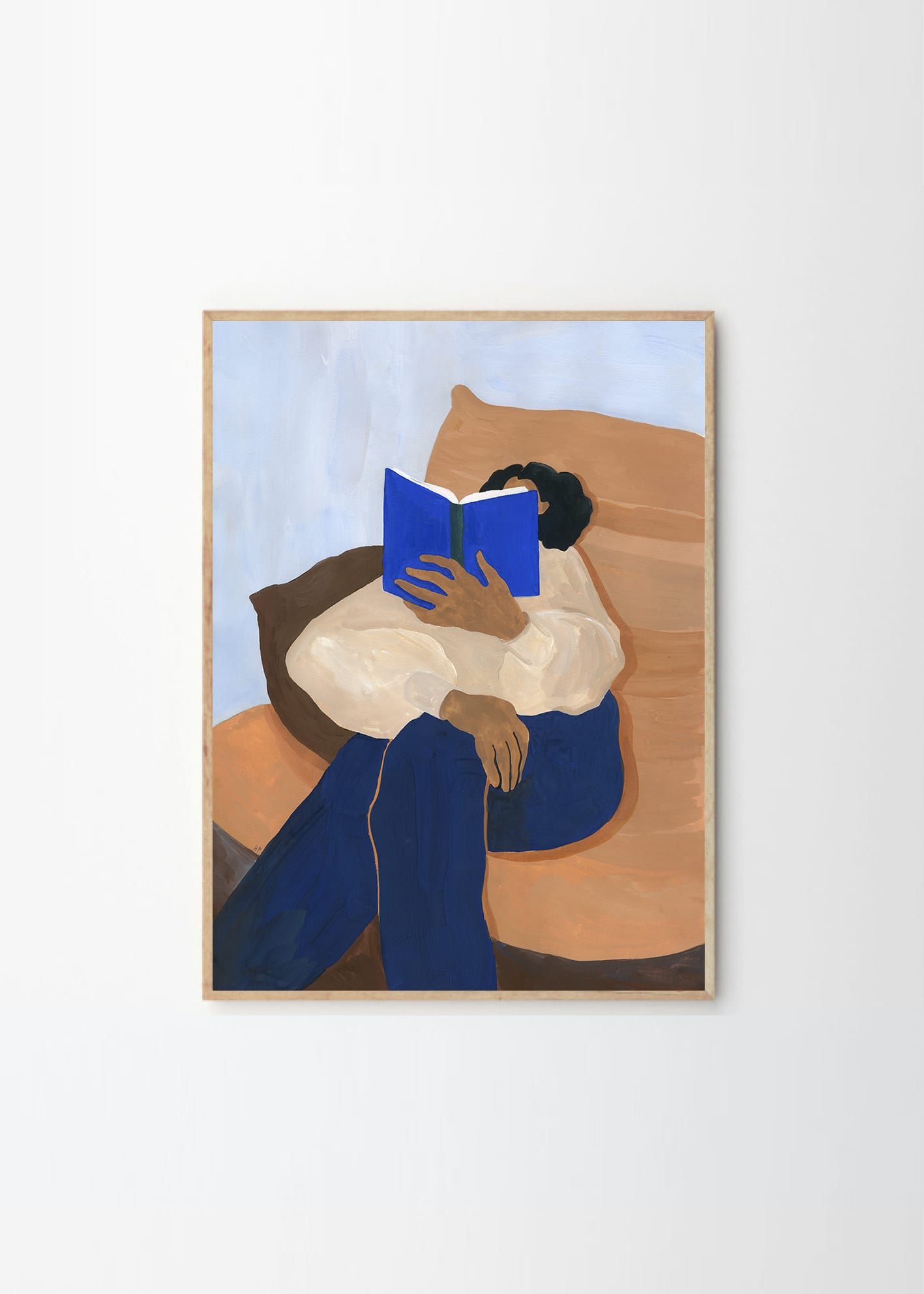 Hanna Peterson The Togo Art Print Poster - Premium Wall Decor for Living Room, Bedroom & Office | Available in 2 Sizes (12x18 & 18x24 Inches) | Modern Scandinavian Home Decor