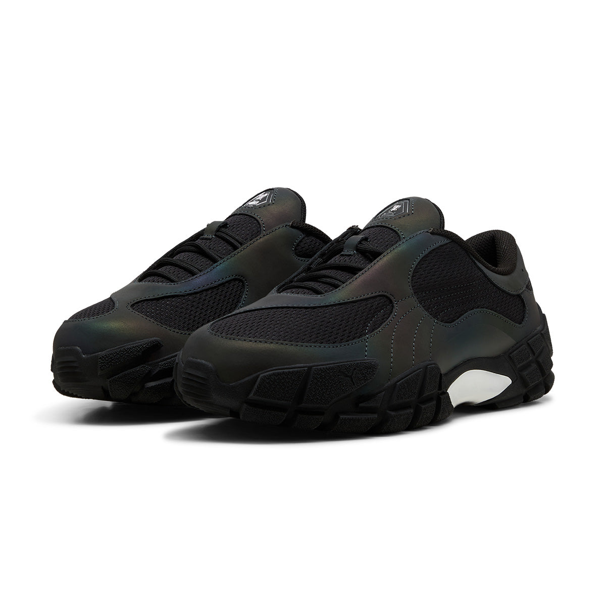 PUMA Black Iridescent Sneakers - Skepta Skope Men's Running Shoes for Jogging & Streetwear Fashion