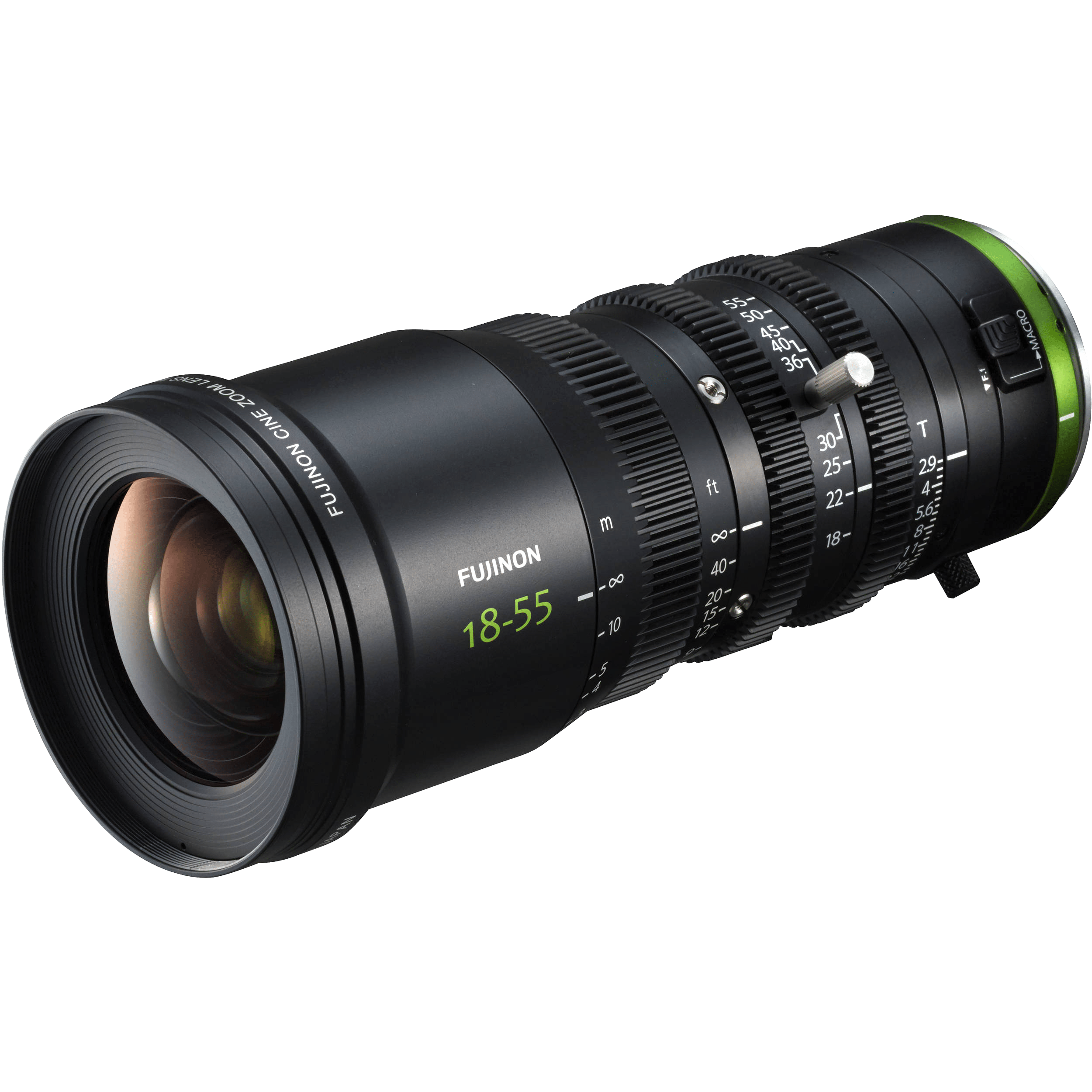 Fujinon Micro Four Thirds 18-55mm T2.9 Cine Lens - Professional Cinema Lens for DSLR & Mirrorless Cameras - Perfect for Filmmaking, Vlogging & Documentary Shooting