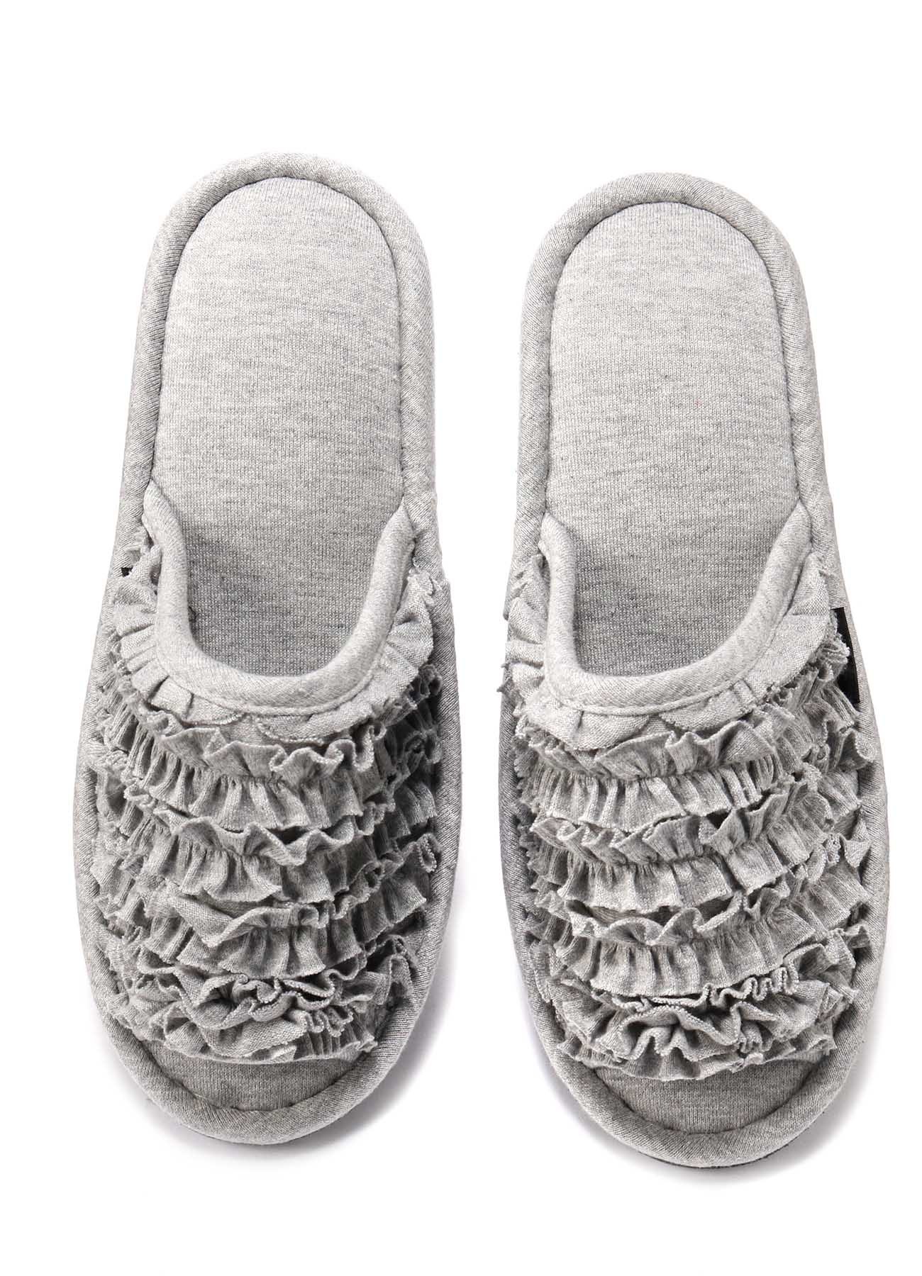 Soft & Cozy Cotton Jersey Slippers for Women & Men - Breathable Indoor House Shoes for Relaxing at Home, Lounging & Comfort