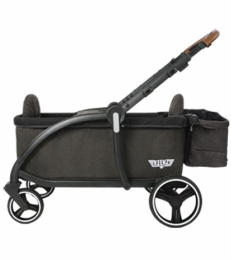 Keenz Class Stroller Wagon for 2 Kids - Lightweight Foldable Wagon with Canopy & Storage - Perfect for Beach, Park, and Family Outings