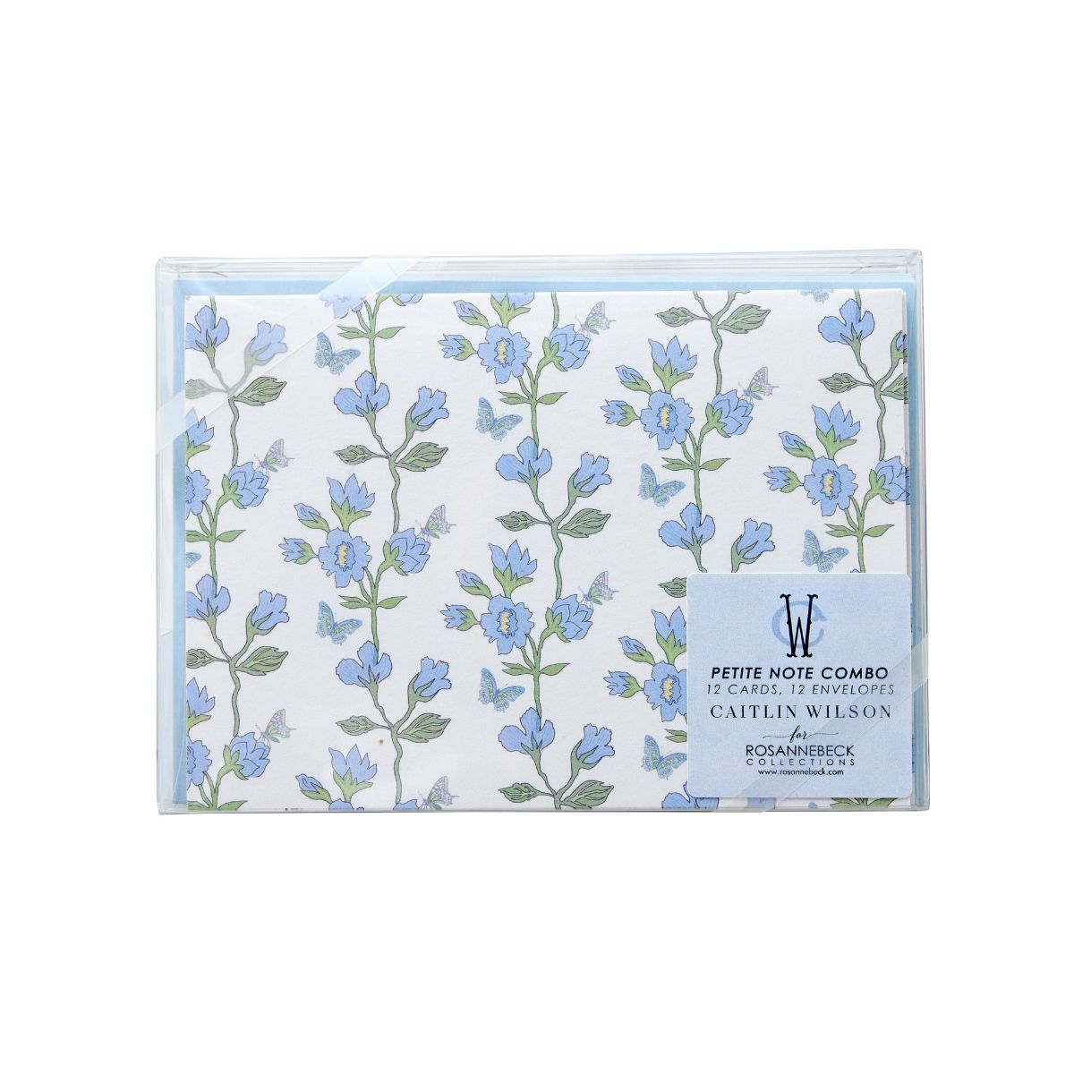 Bluebelle Petite Note Card Combo Set - Elegant Stationery for Thank You Cards, Wedding Invitations & Special Occasions