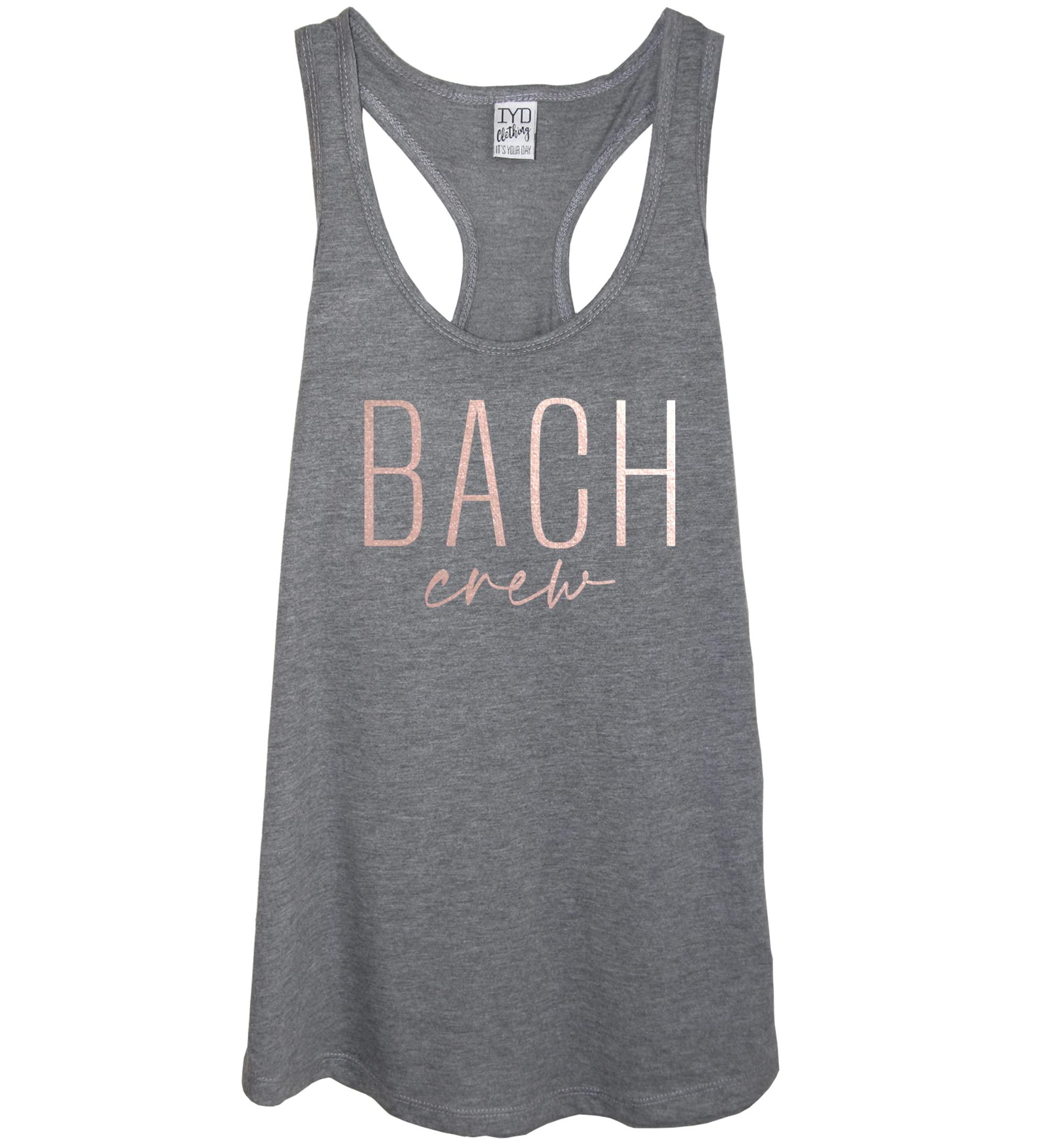 Bride Shirt & Bridal Party T-Shirts - Bachelorette Tank Tops for Women - Rose Gold Graphic Tees - Perfect for Wedding Showers, Bachelorette Parties & Bridesmaid Gifts