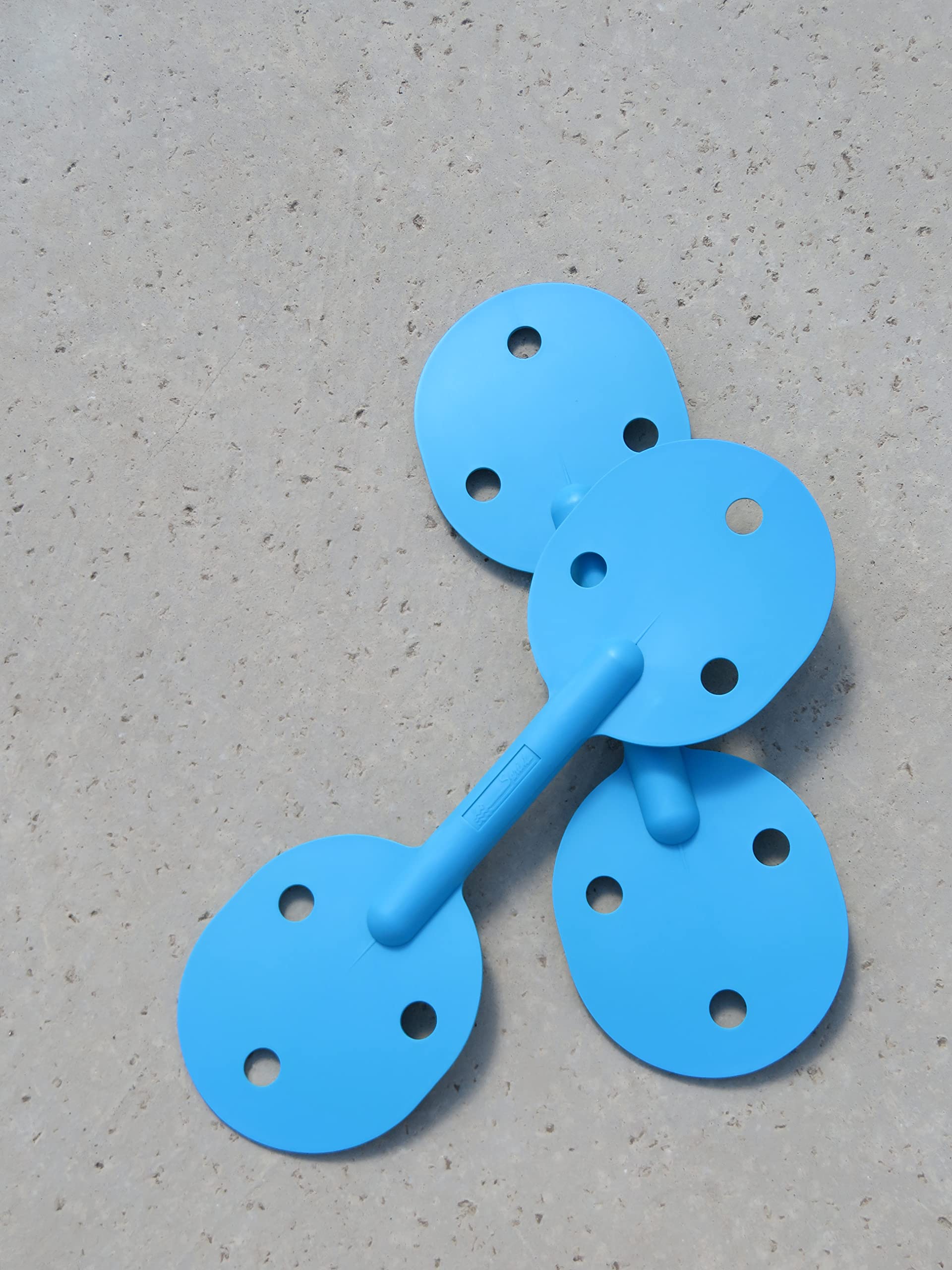 Swim Training Paddles - Set of 2 Yellow Hand Paddles for Swimming Workouts | Improve Stroke Technique & Strength | Perfect for Pool, Open Water & Competitive Swim Training