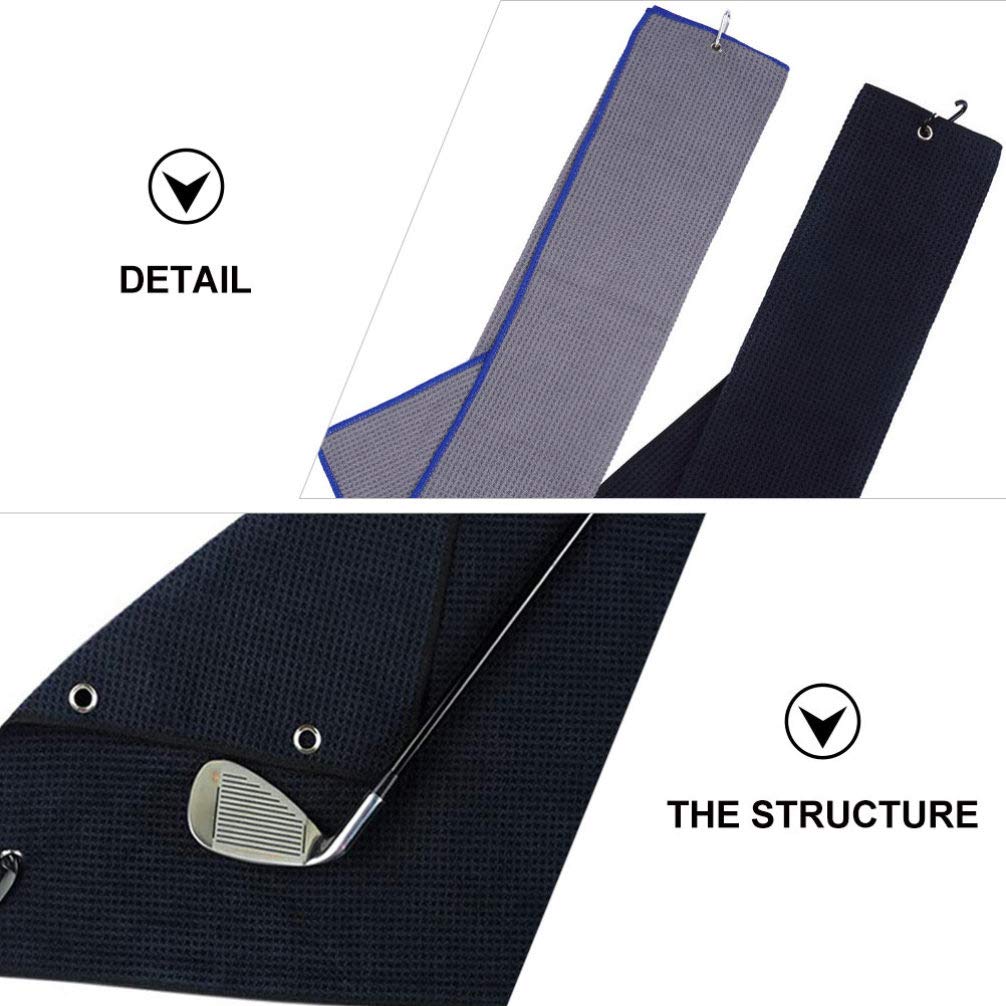 Cabilock 1-Pack Premium Cooling Towel - Microfiber Sports Towel for Golf, Yoga, Gym & Travel - Quick Dry, Super Absorbent, Hanging Design - Perfect for Workouts, Outdoor Activities & Hot Weather Relief