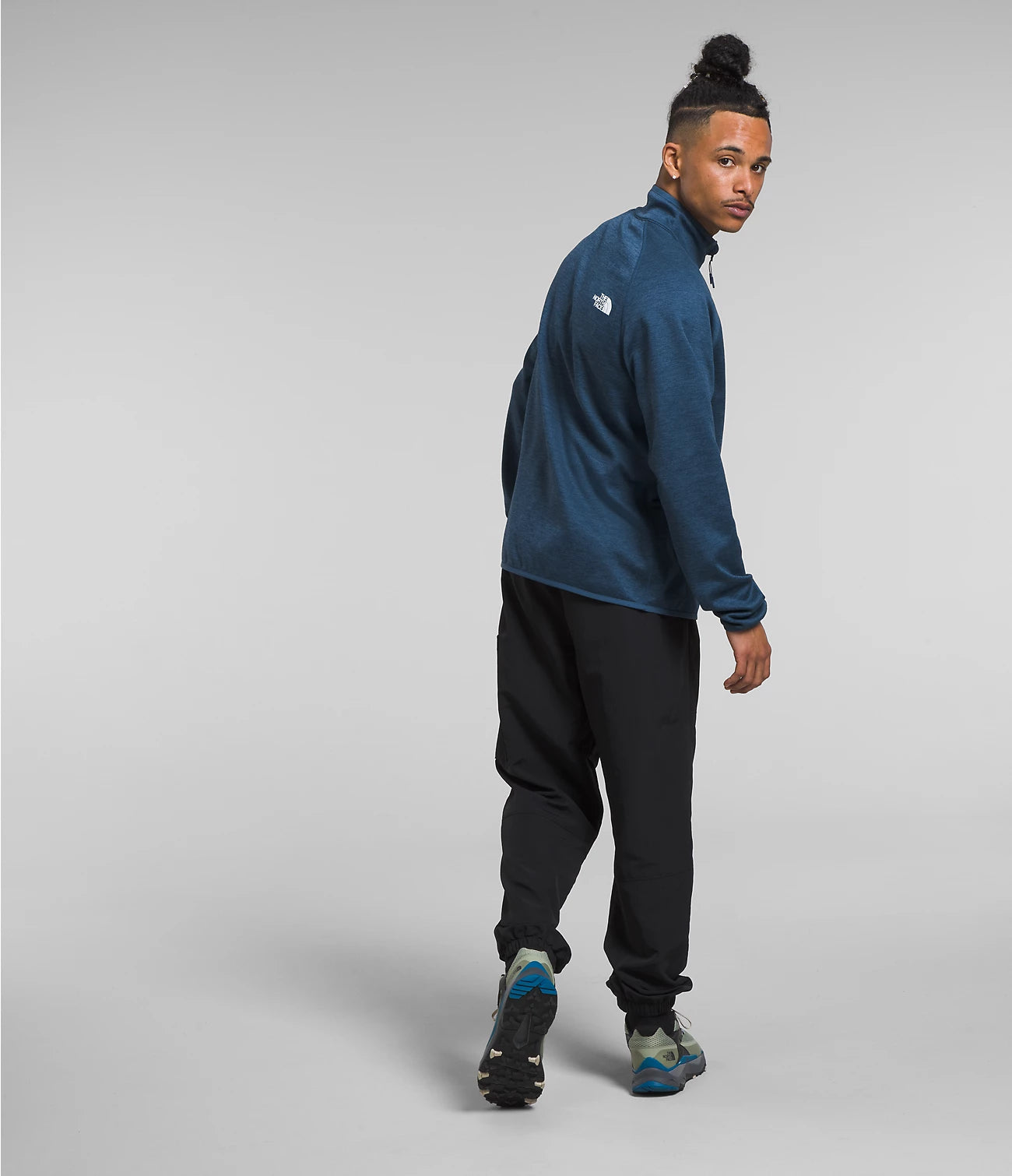 Men's Canyonlands Half Zip Fleece Pullover - NF0A5G9W | Warm & Comfortable Outdoor Jacket for Hiking, Camping & Casual Wear