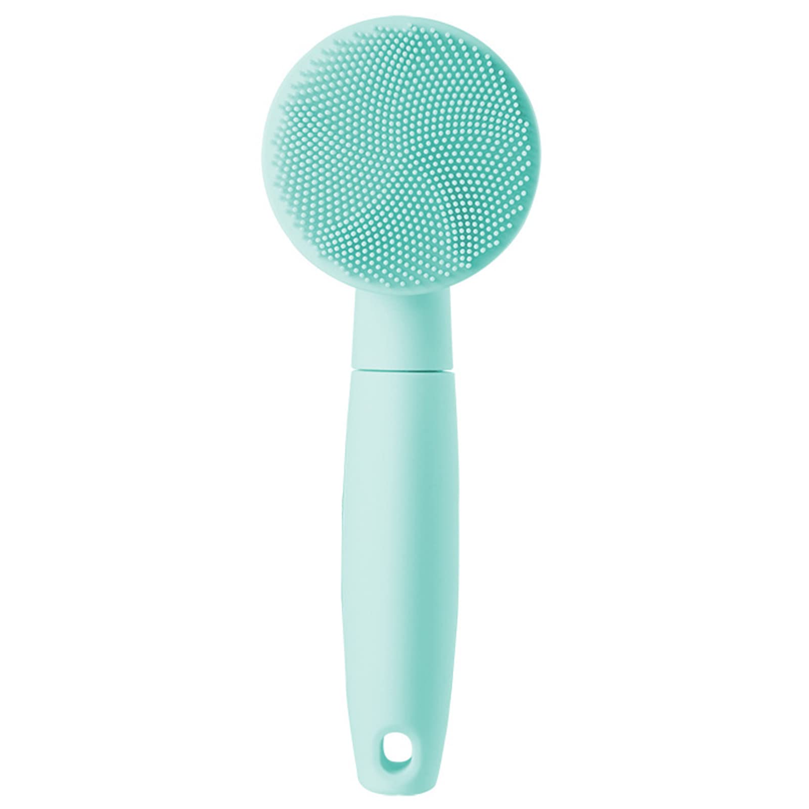 AECBUY Electric Body Scrubber - 3-Speed Waterproof Silicone Exfoliating Brush with Telescopic Handle & USB Rechargeable - Back Scrubber for Shower, Spa & Dry Skin Care (Blue) - Perfect for Deep Cleansing, Dead Skin Removal & Relaxing Massage at Home