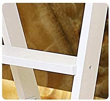 LEOSXA Wooden Step Stool for Adults - Foldable Multifunctional Ladder Stool with Creative Design for Home Use - Perfect for Kitchen, Bathroom, and Storage Access