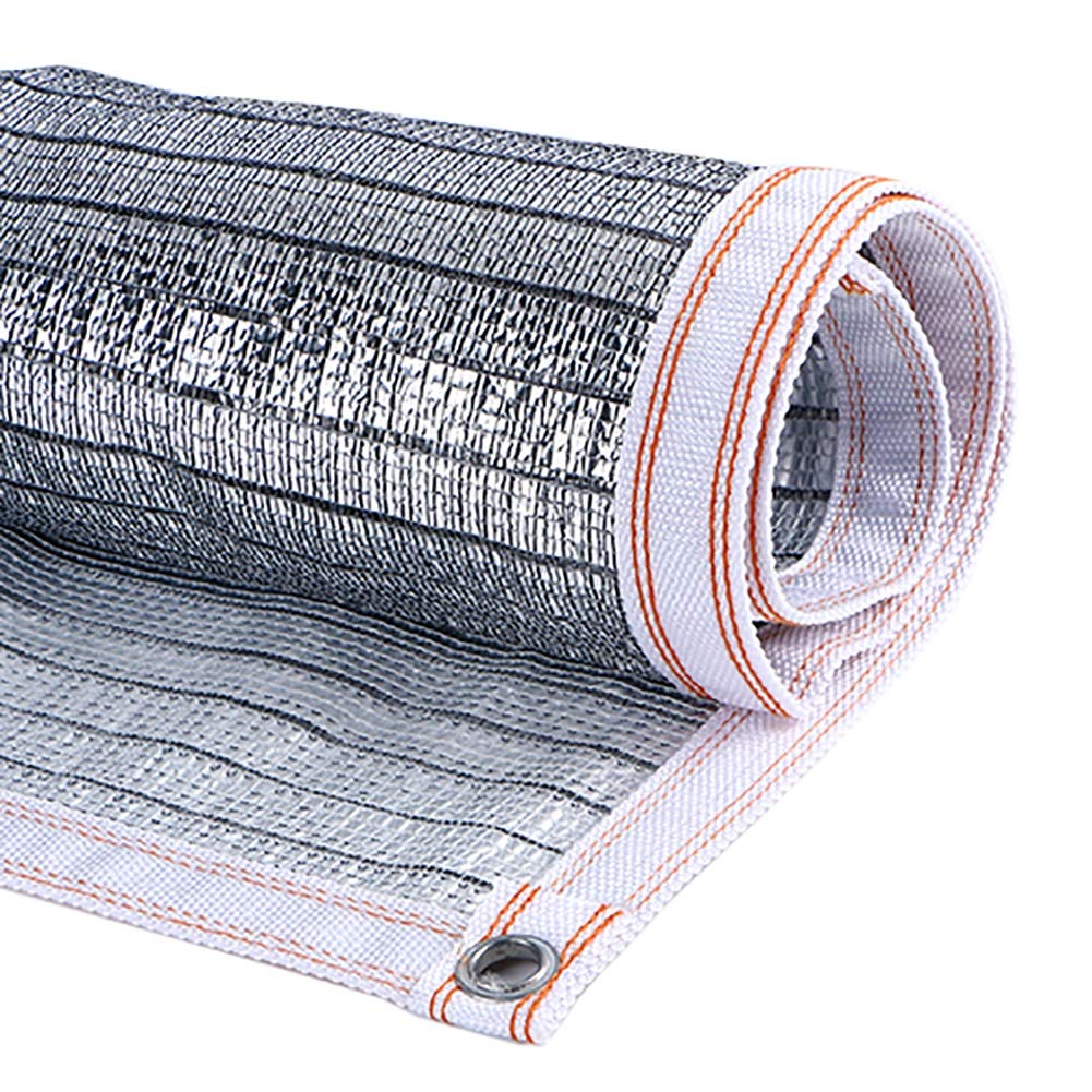 HYDT White Sunblock Shade Cloth for Garden, Greenhouse & Plant Protection - 85% UV Resistant Sunscreen Insulation Net (4×8m) - Perfect for Outdoor Plants, Flowers & Vegetable Gardens