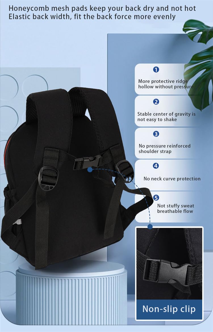3D Cartoon Backpack for Kids - Lightweight Waterproof School Bookbag for Boys & Girls | Perfect for Elementary School, Travel & Daily Use