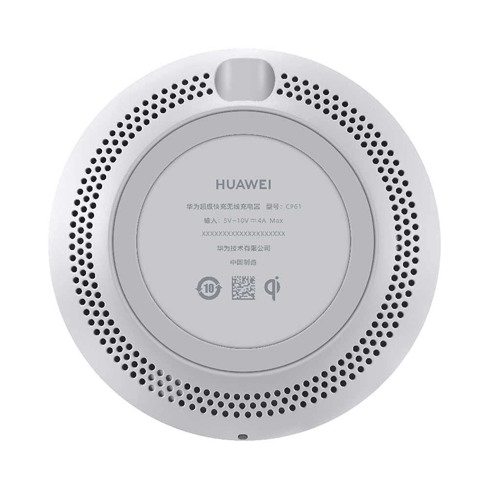27W Qi Certified HUAWEI Supercharge Wireless Charger Pad - Fast Wireless Charging for iPhone 11/X/8, Samsung Galaxy S20/S10/Note, Huawei Mate 30/20/P30 Series | Perfect for Home, Office & Travel