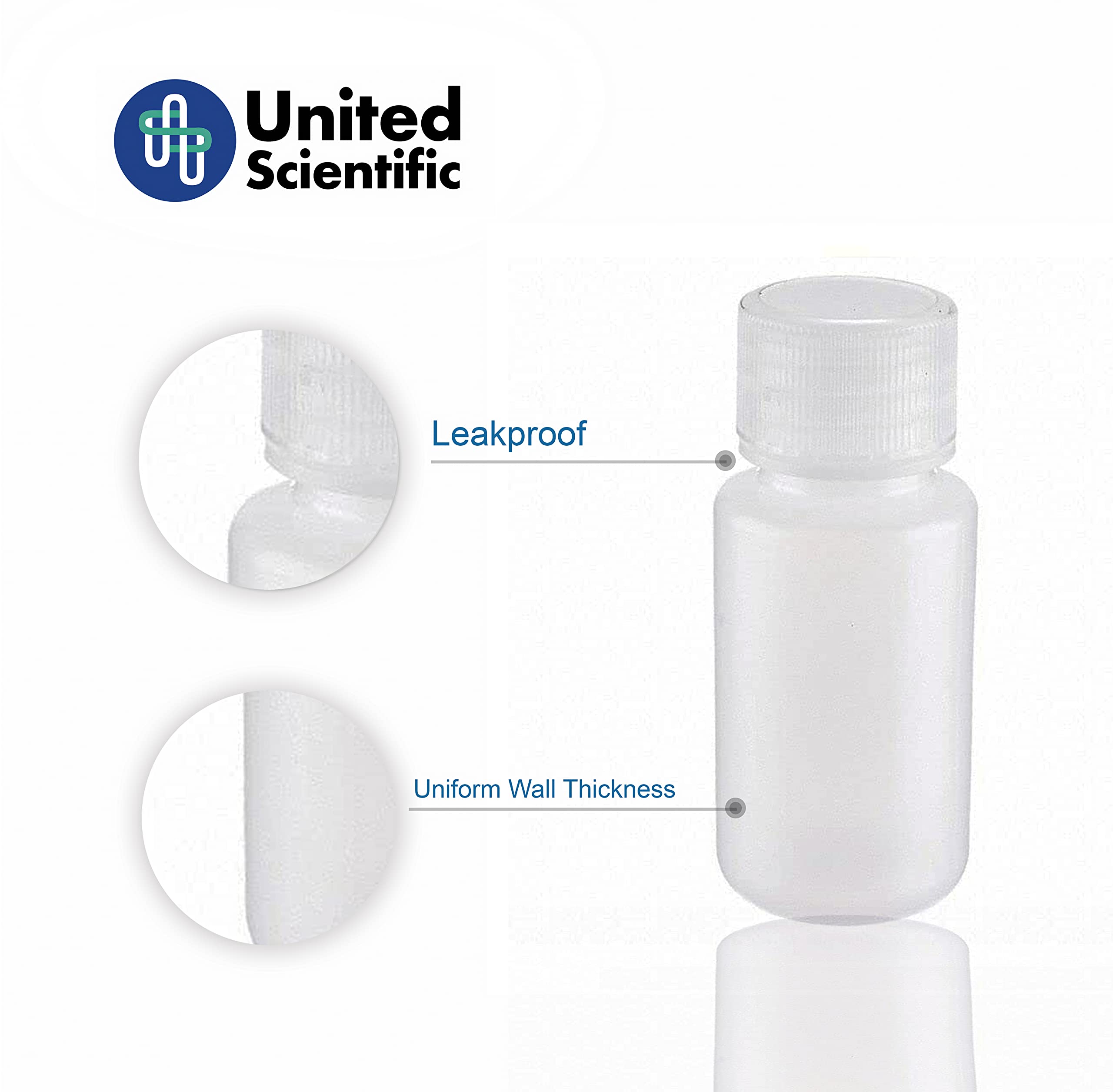 Leak Proof Travel Bottles for Toiletries - 3oz TSA Approved Clear Plastic Bottles with Secure Lined Polypropylene Lids (Pack of 6) - Perfect for Air Travel, Gym, Camping & Daily Essentials