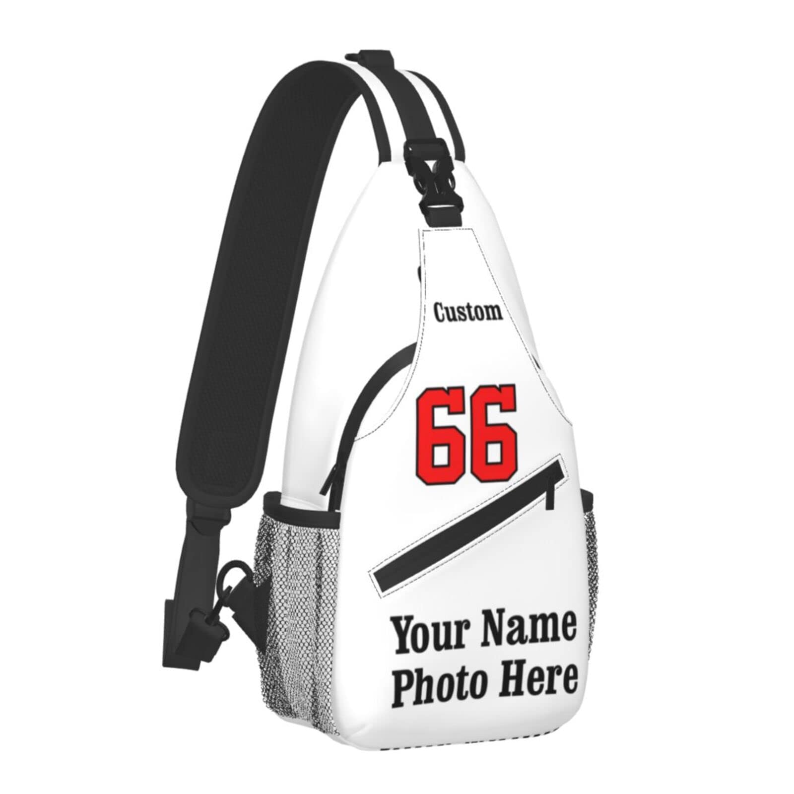 Personalized Crossbody Chest Bag for Travel & Sports - Men & Women