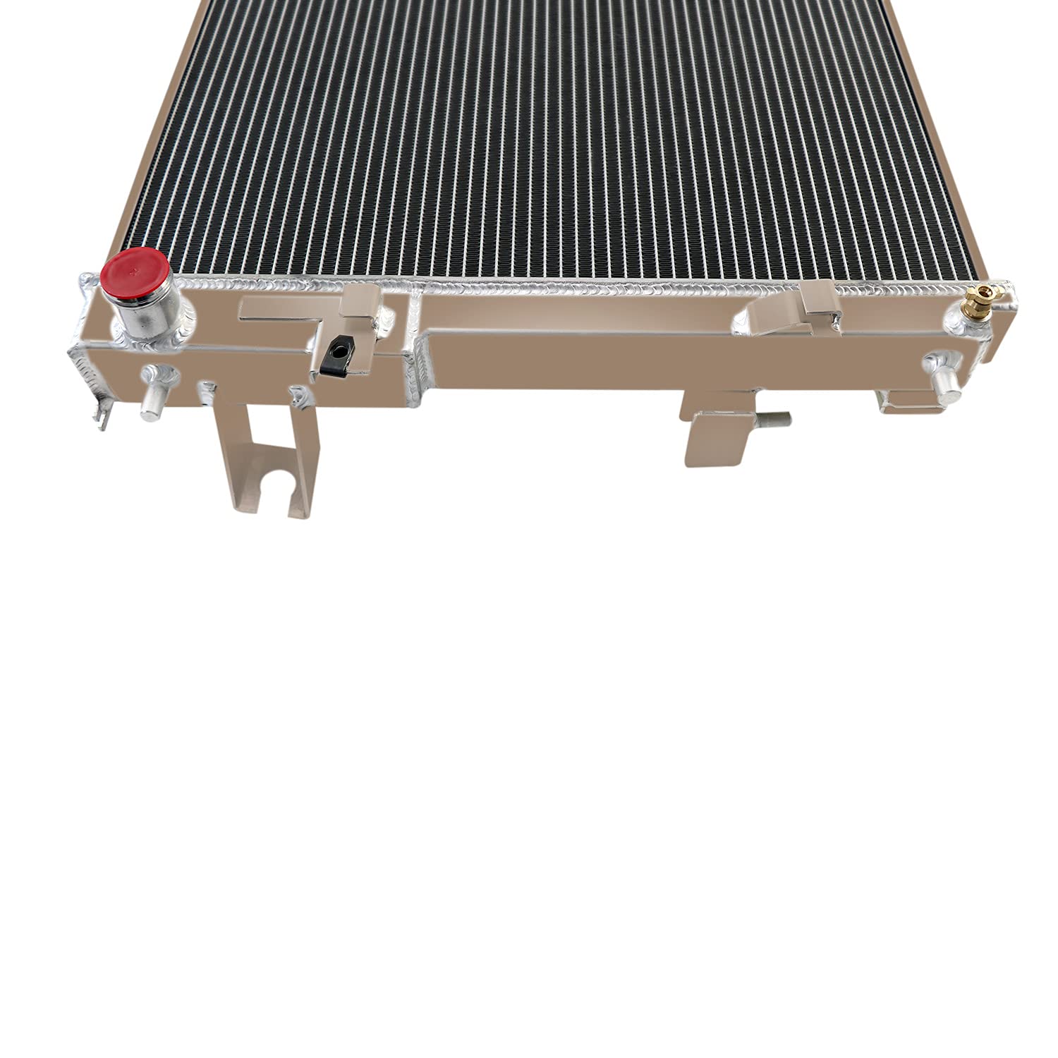 Heavy Duty 3 Row Aluminum Radiator for 2011-2018 Ram 1500/2500/3500 & 2009-2010 Dodge Ram 1500/2500 - Complete Cooling Kit with Fan, Shroud & Relay - Perfect for Off-Roading, Towing & High-Performance Upgrades