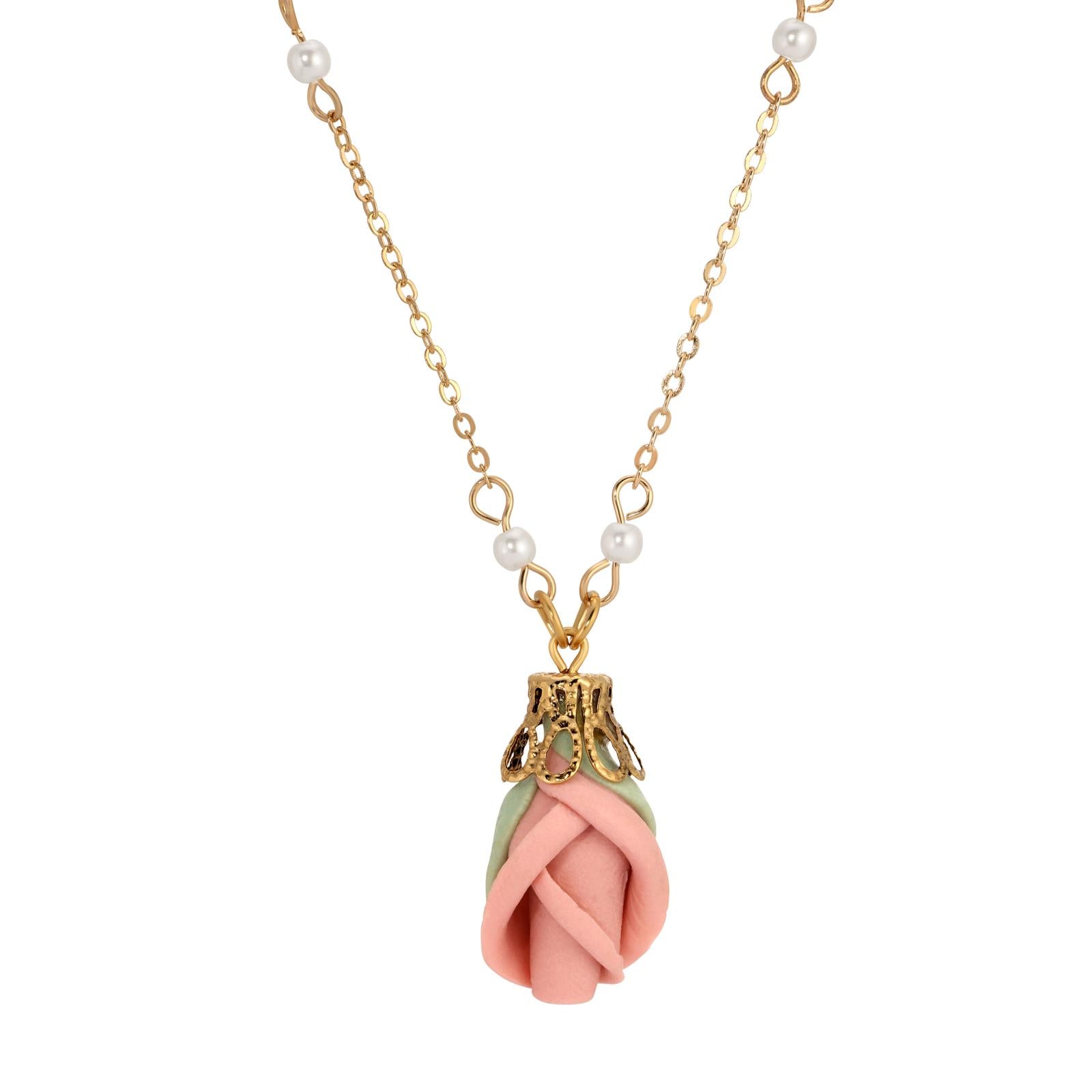 Gold Tone And Pink
