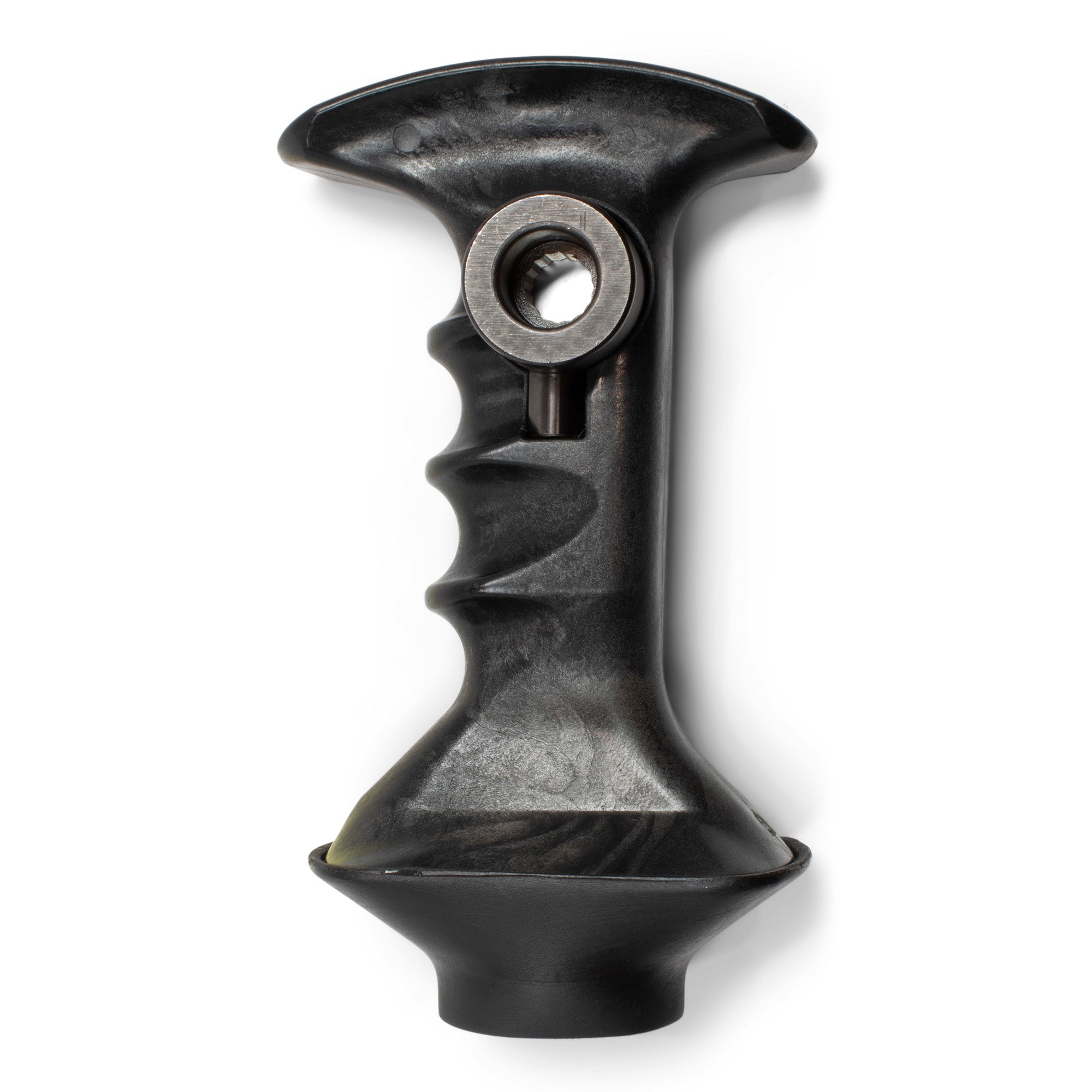 JVF Magnetic Ergonomic Push Tool Handle with Power Arm - Ultra Compatible Left-Handed Design for Woodworking & DIY Projects