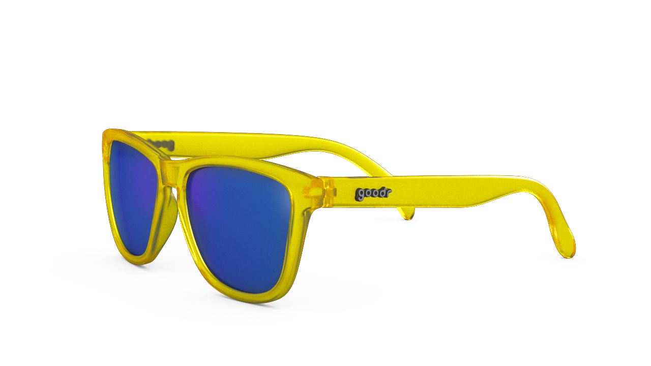 goodr OG Sunglasses - Swedish Meatball Hangover - Polarized UV Protection Running & Driving Shades for Men & Women - Perfect for Outdoor Sports, Beach, and Everyday Wear