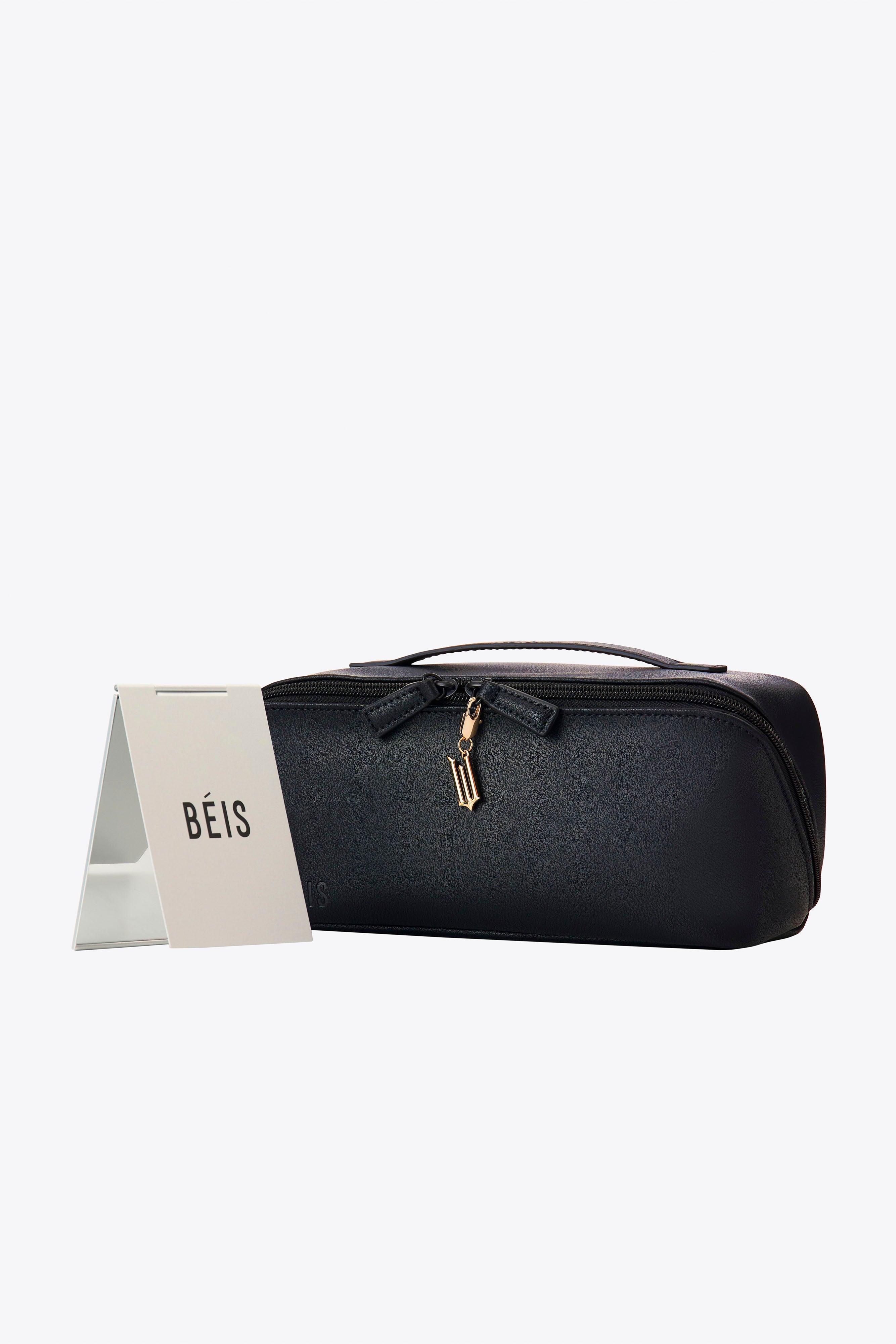 Premium Black Wicked Toiletry Kit - Travel Cosmetic Bag for Men & Women | Perfect for Gym, Camping & Business Trips
