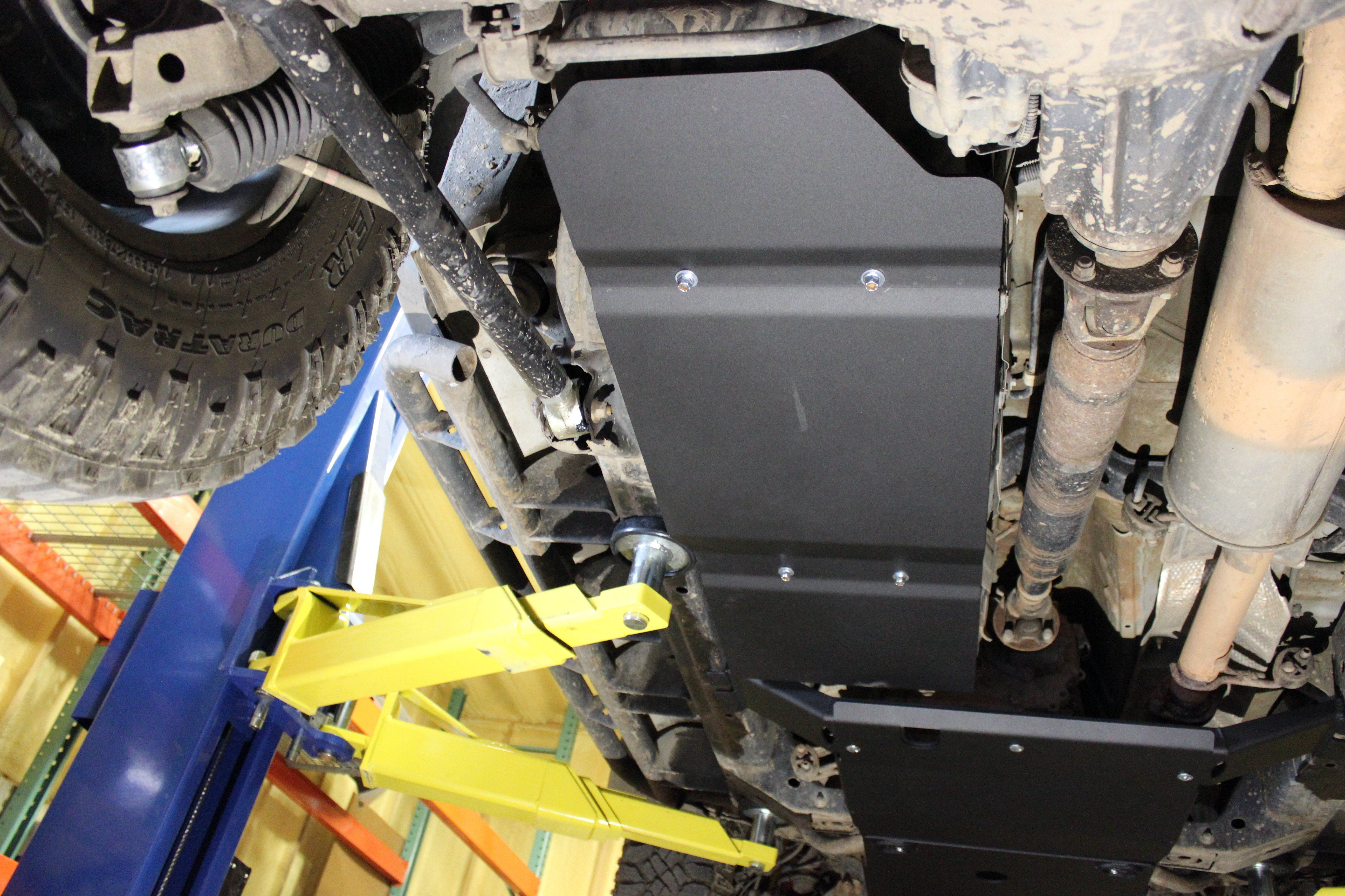 2007-2014 Toyota FJ Cruiser Heavy Duty Fuel Tank Skid Plate - Off-Road Protection for Rock Crawling & Trail Adventures