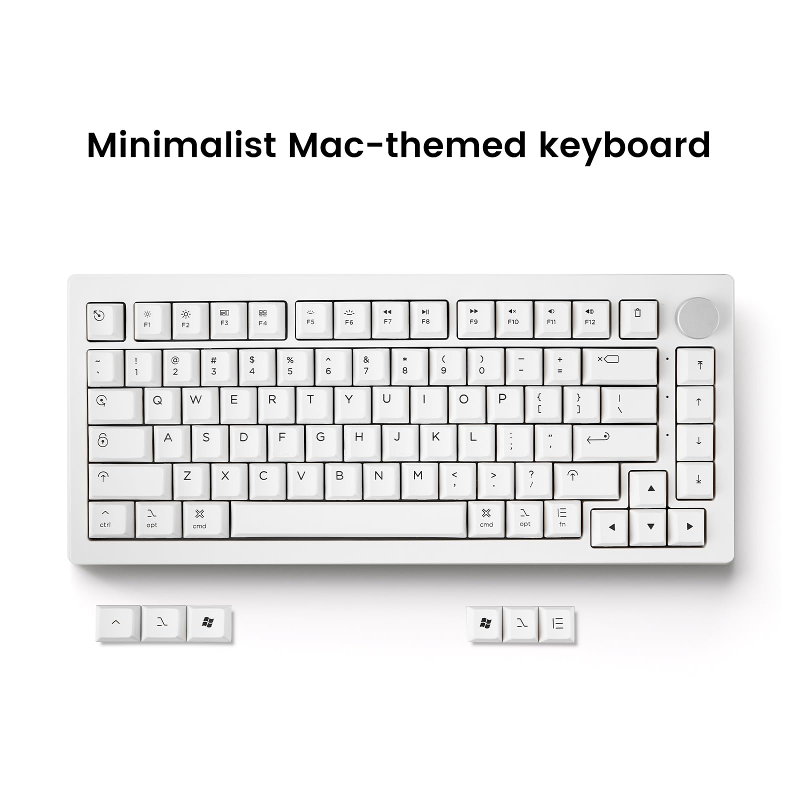 Akko 5075B Plus Air 75% Wireless Mechanical Keyboard - Hot Swappable RGB Backlit, Bluetooth/Wired Gaming Keyboard with PBT Dye-Sub Keycaps for Mac/Windows (V3 Piano Pro Switch) - Perfect for Office Work, Typing & Competitive Gaming