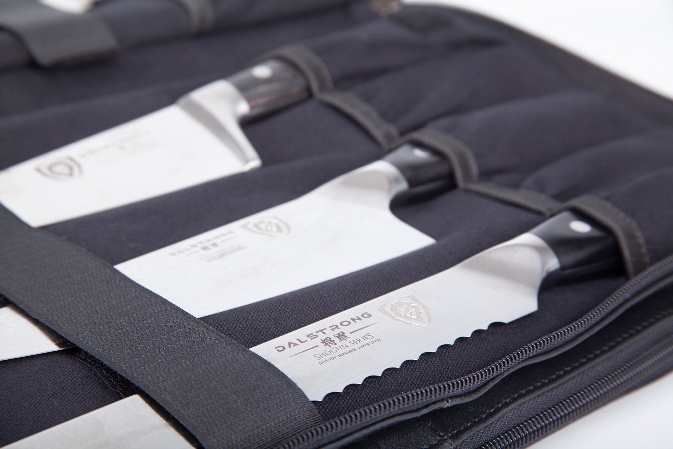 Premium 4 Pocket Knife Bag - The Culinary Commander by Dalstrong | Professional Chef Knife Storage & Organizer for Kitchen, Camping & Outdoor Cooking